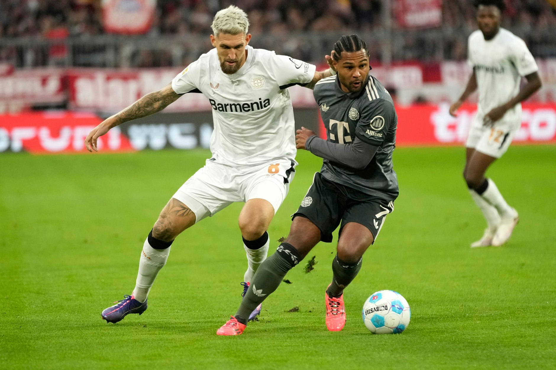 Robert Andrich schoss Leverkusen in Führung.