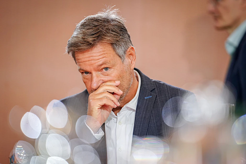 Robert Habeck (Bündnis 90/Die Grünen), Bundesminister für Wirtschaft und Klimaschutz.