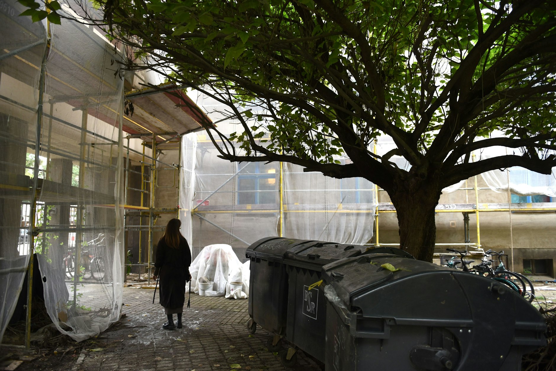 Die Mieter im betroffenen Kiez in Berlin-Friedrichshain bangen um ihre Wohnungen.
