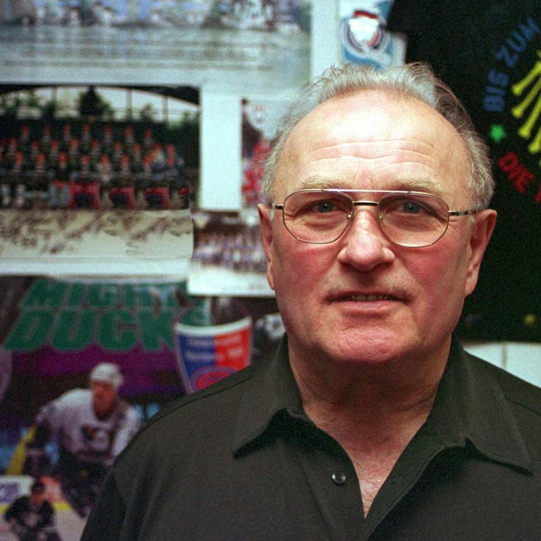 Hans „Hanne“ Frenzel baute einst das erste Eishockey-Team unter dem Dynamo-Logo zusammen.