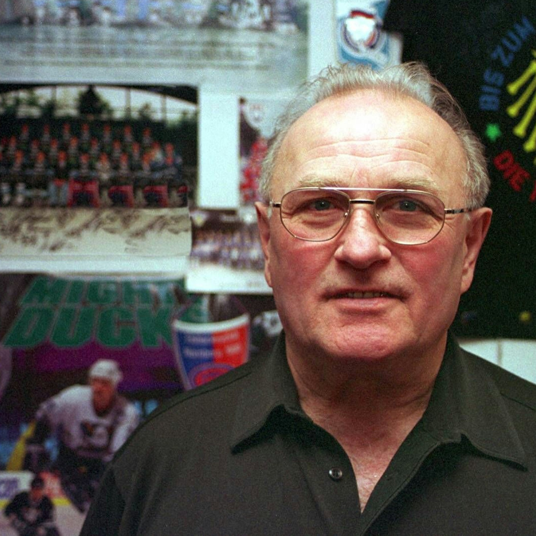 Hans „Hanne“ Frenzel baute einst das erste Eishockey-Team unter dem Dynamo-Logo zusammen.