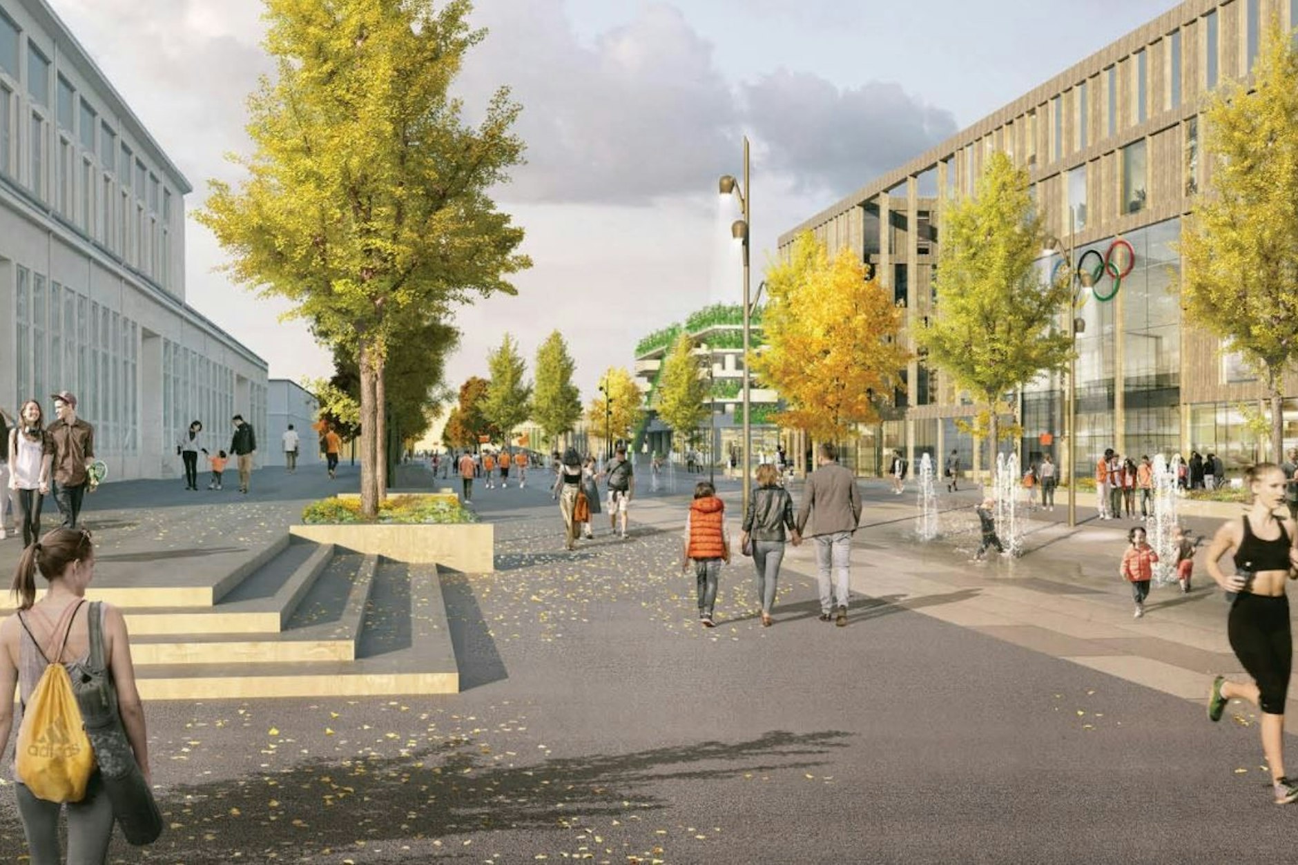 So soll der Umbau des Sportforums Berlin einmal aussehen, doch im Moment stocken die Planungen.