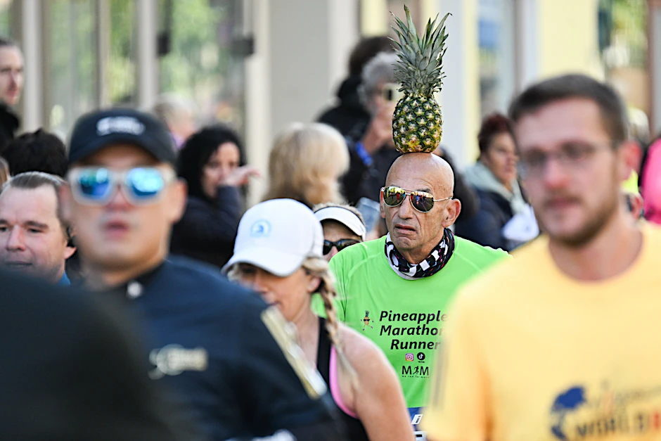 Wenn schon kein Podium, dann doch aber bitte den Preis für die goldene Ananas!