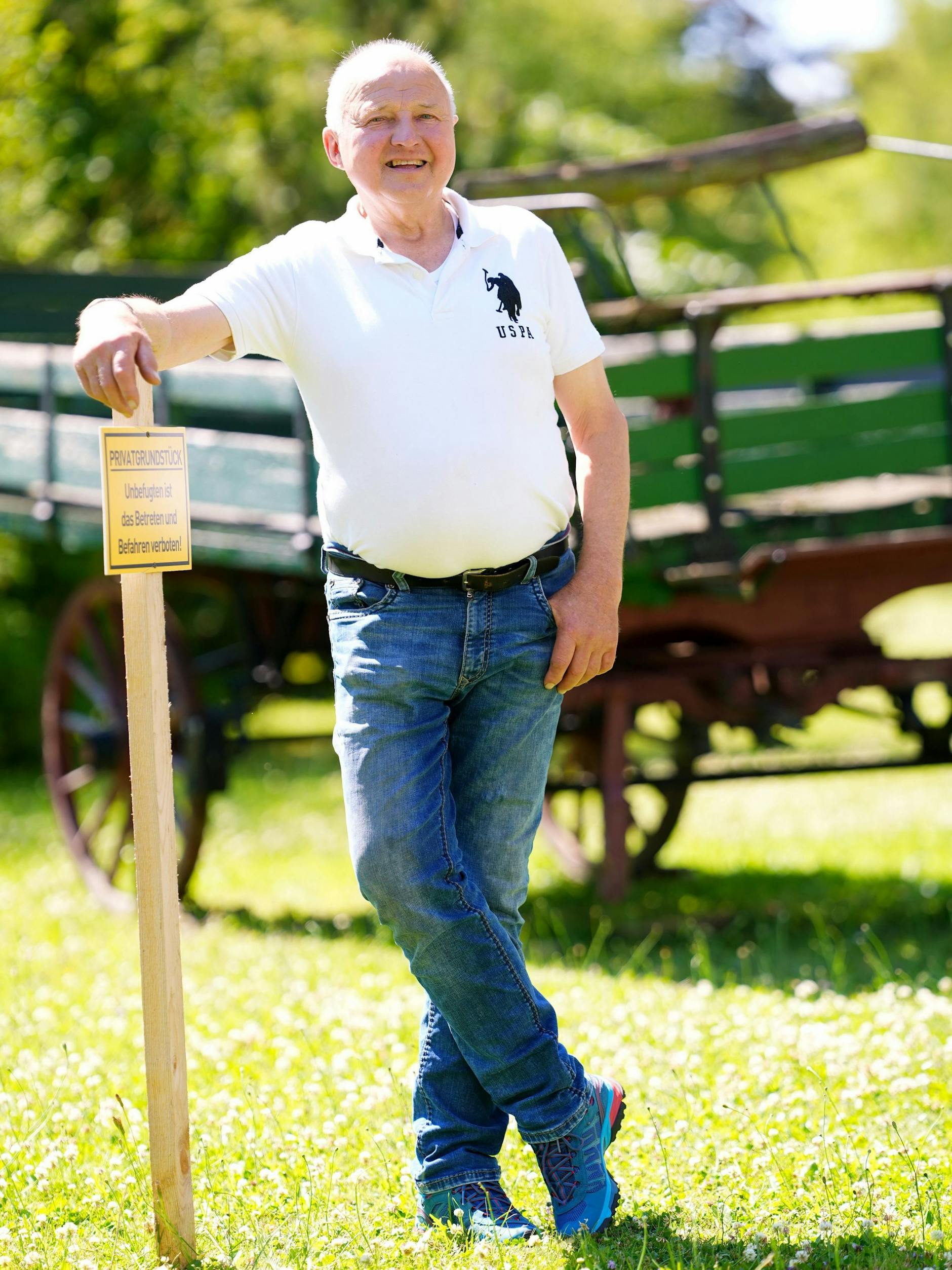 Heiner sucht bei Bauer sucht Frau die Liebe fürs Leben – der Pferdewirt ist schon länger als 20 Jahre allein.