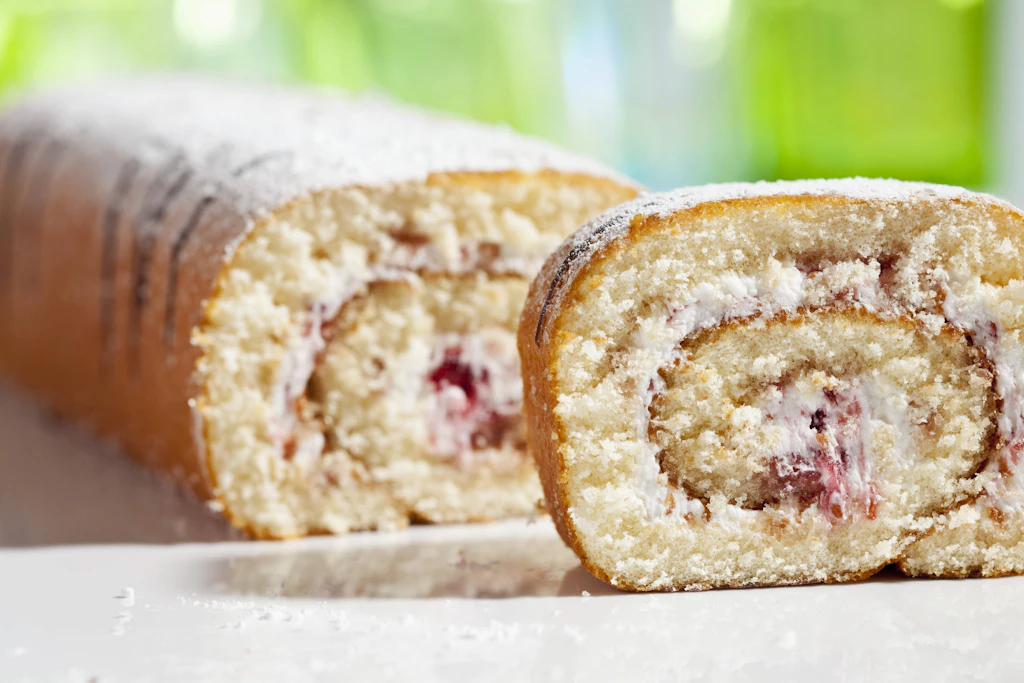Rezept für Schwedische Rulltårta: Gerollte Torte – schnell, einfach, lecker!
