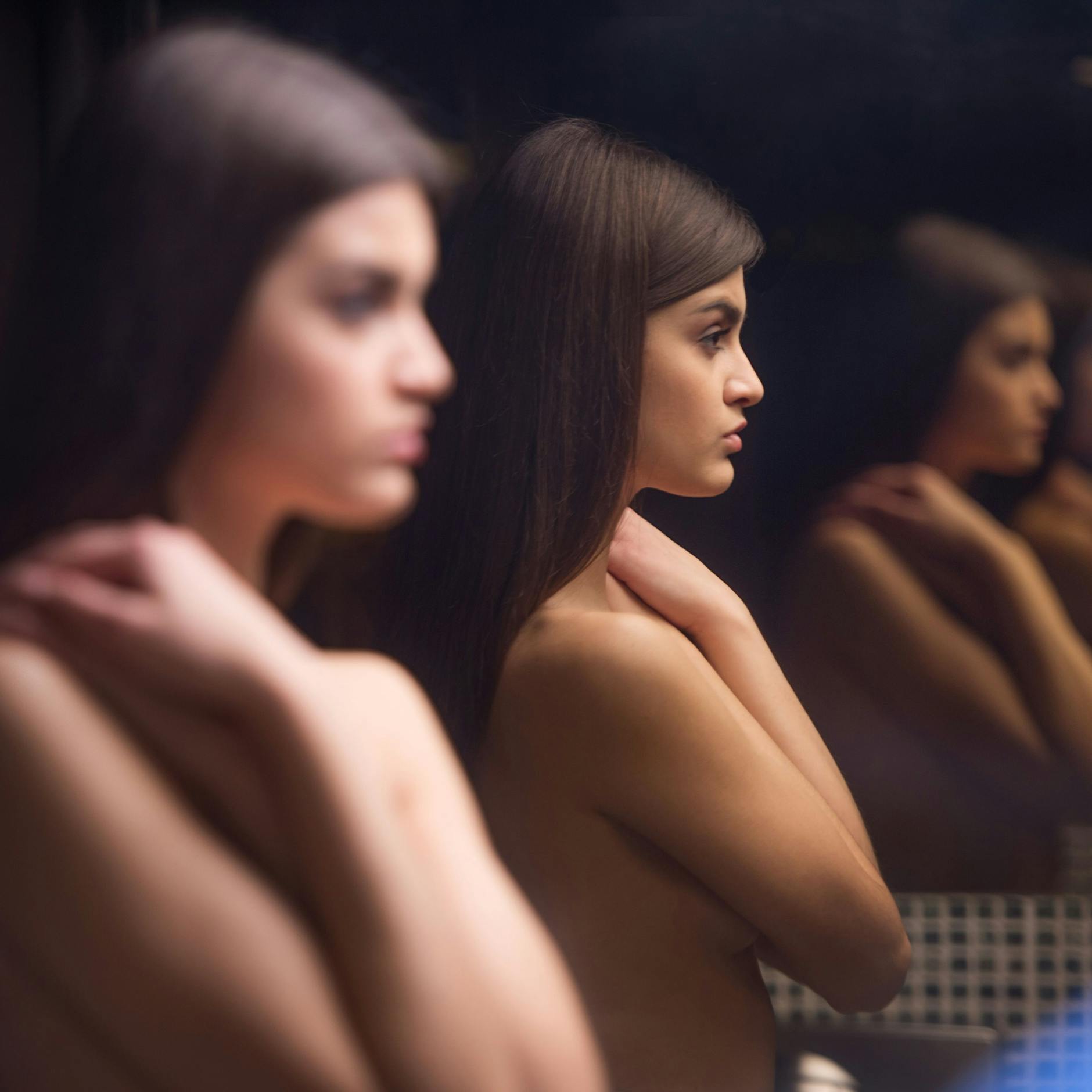 Wie kann ich mich nackt wohlfühlen?