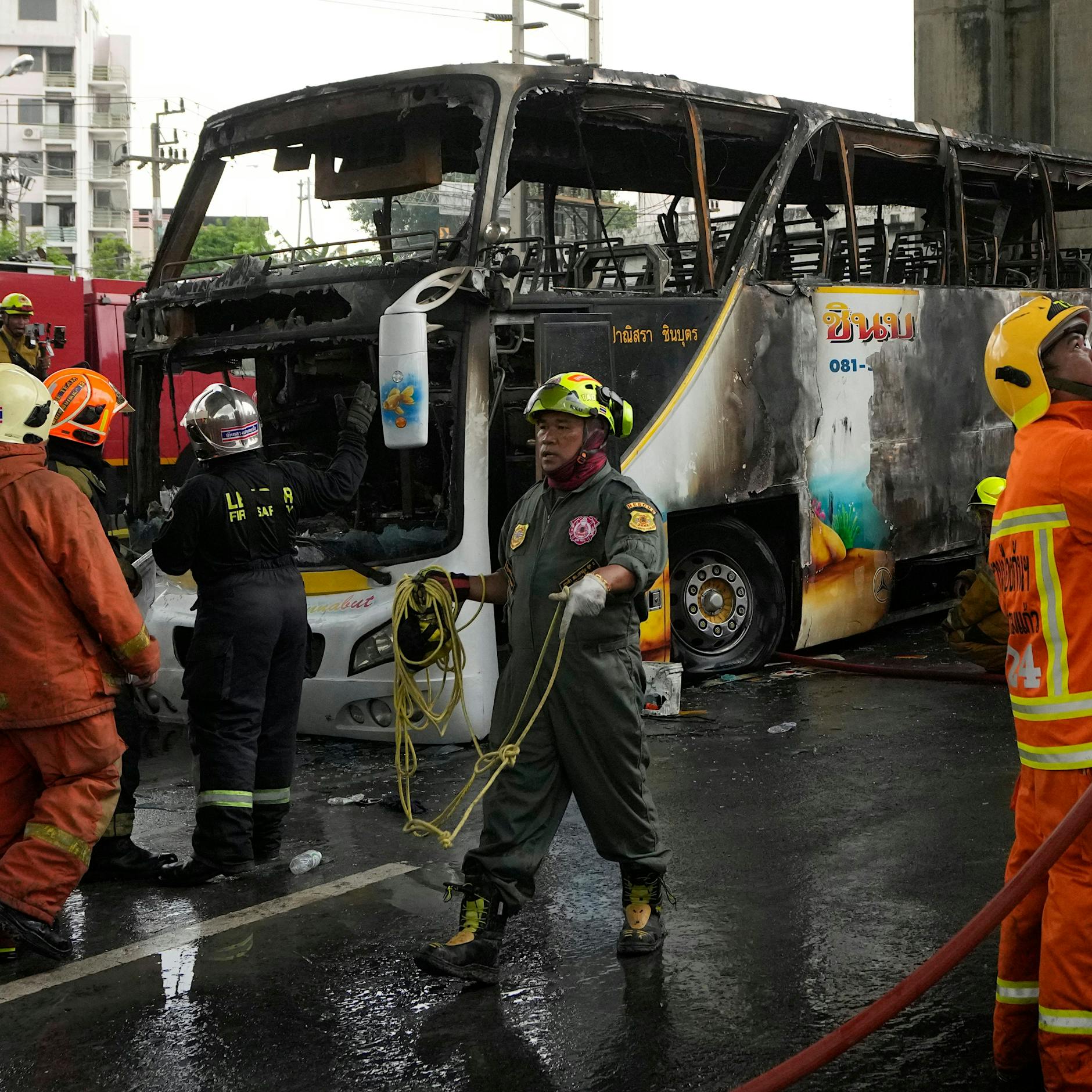 Thailand: Kinder sterben bei Feuer in Schulbus
