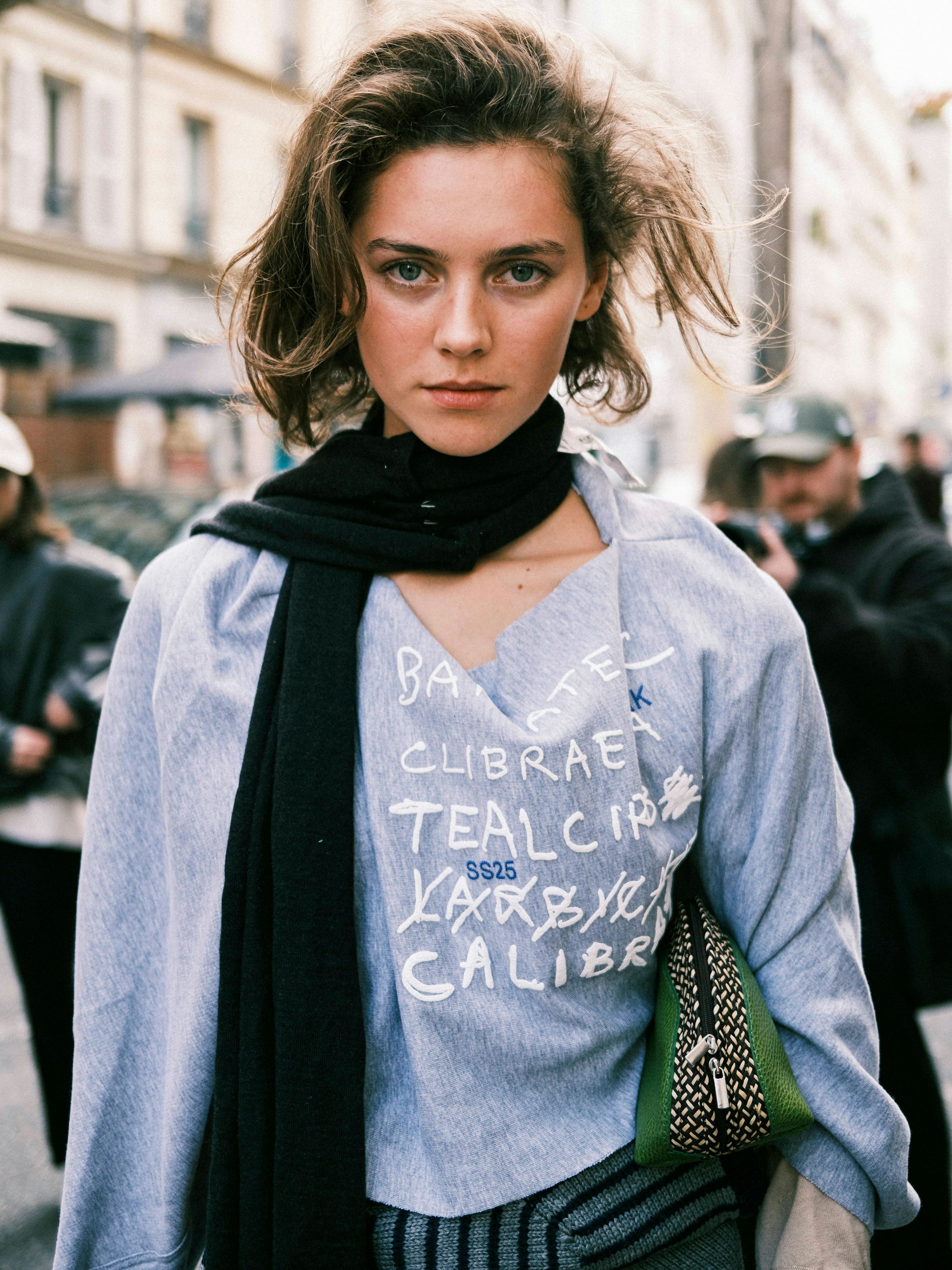 Französisch verwuschelt: das deutsche Model Greta Bultmann bei Vivienne Westwood.