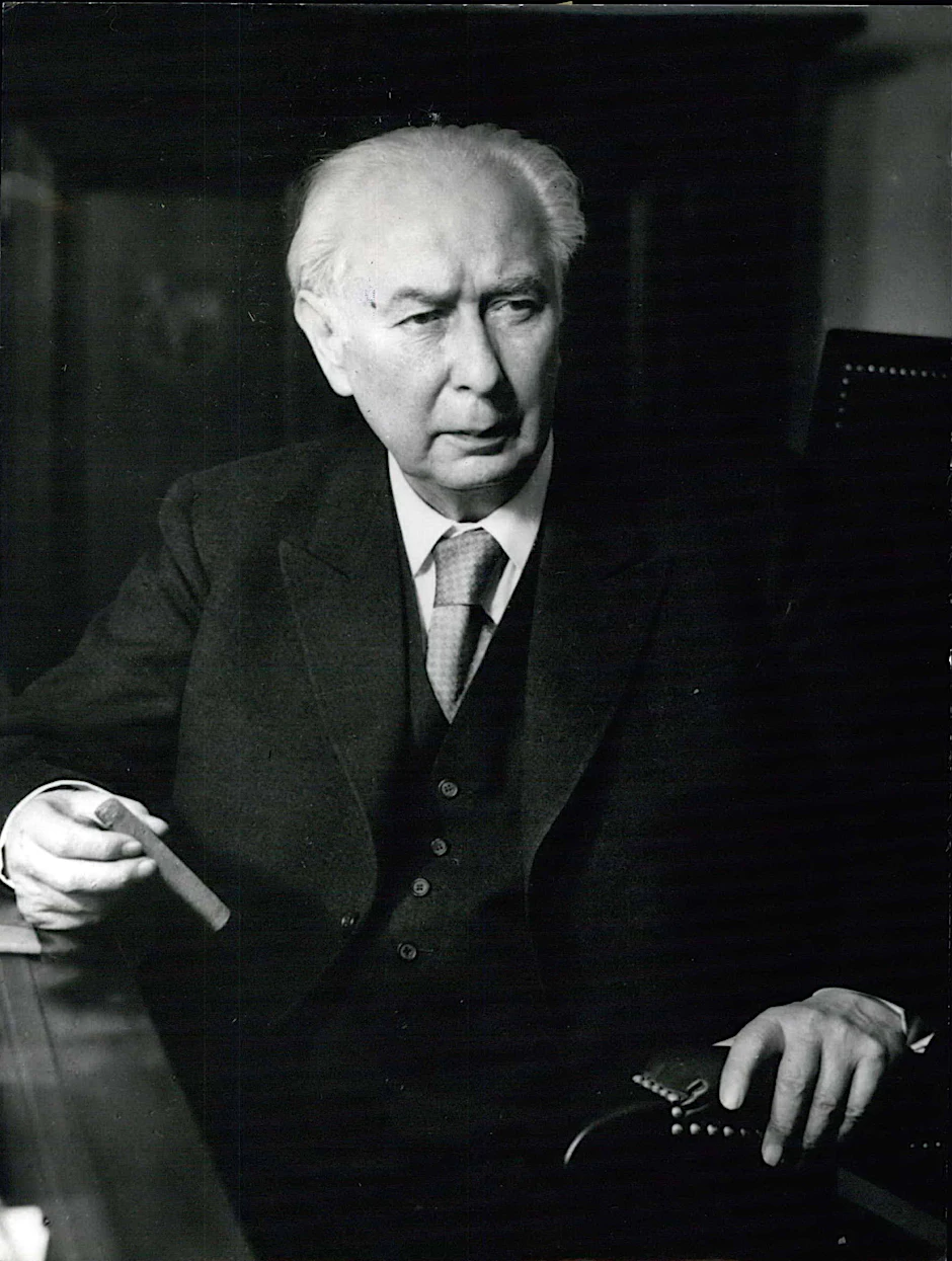 Theodor Heuss war von 1949 bis 1959 erster Bundespräsident der Bundesrepublik