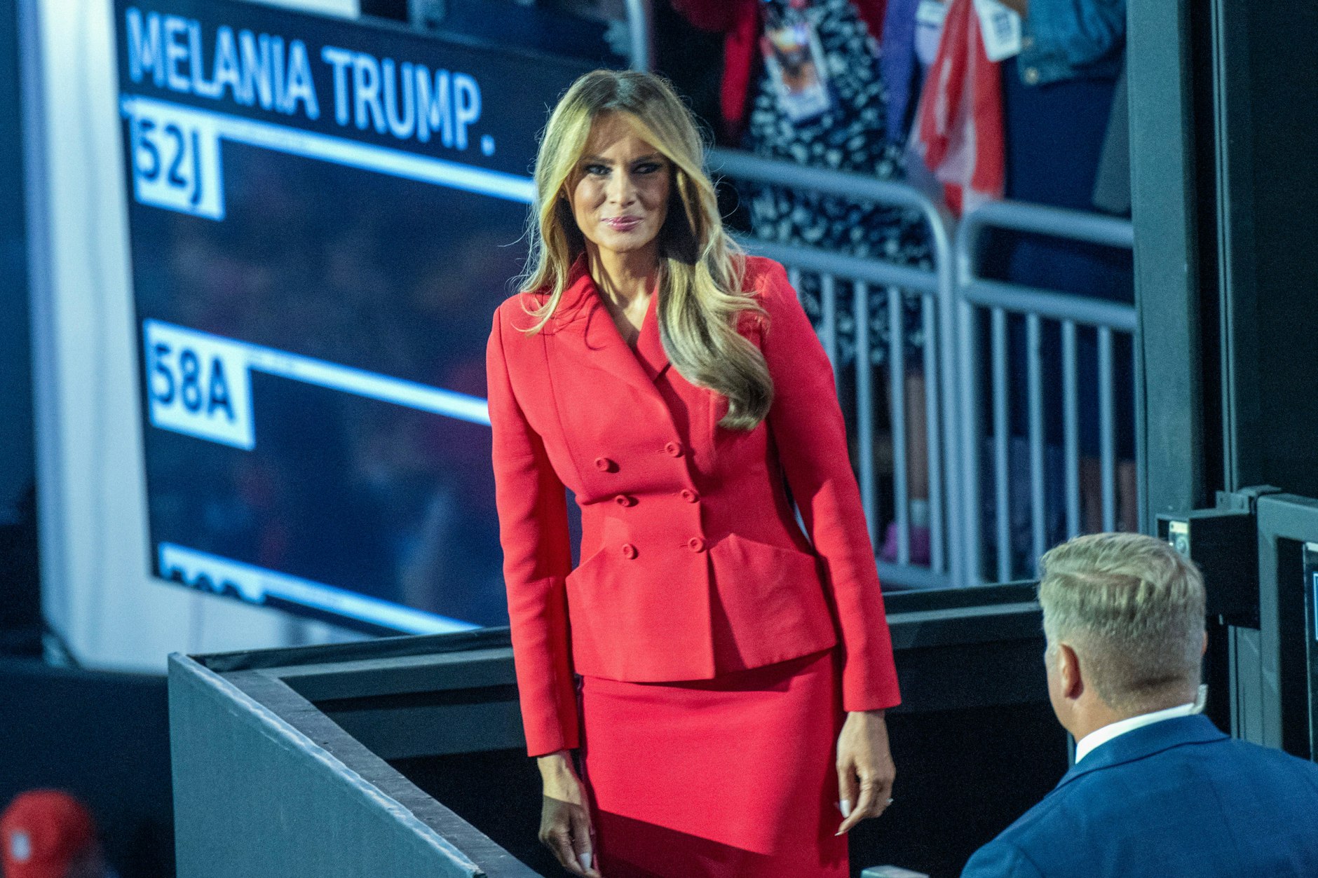 Melania Trump bei der Convention der US-Republikaner in Milwaukee, Wisconsin, im Juli 2024.