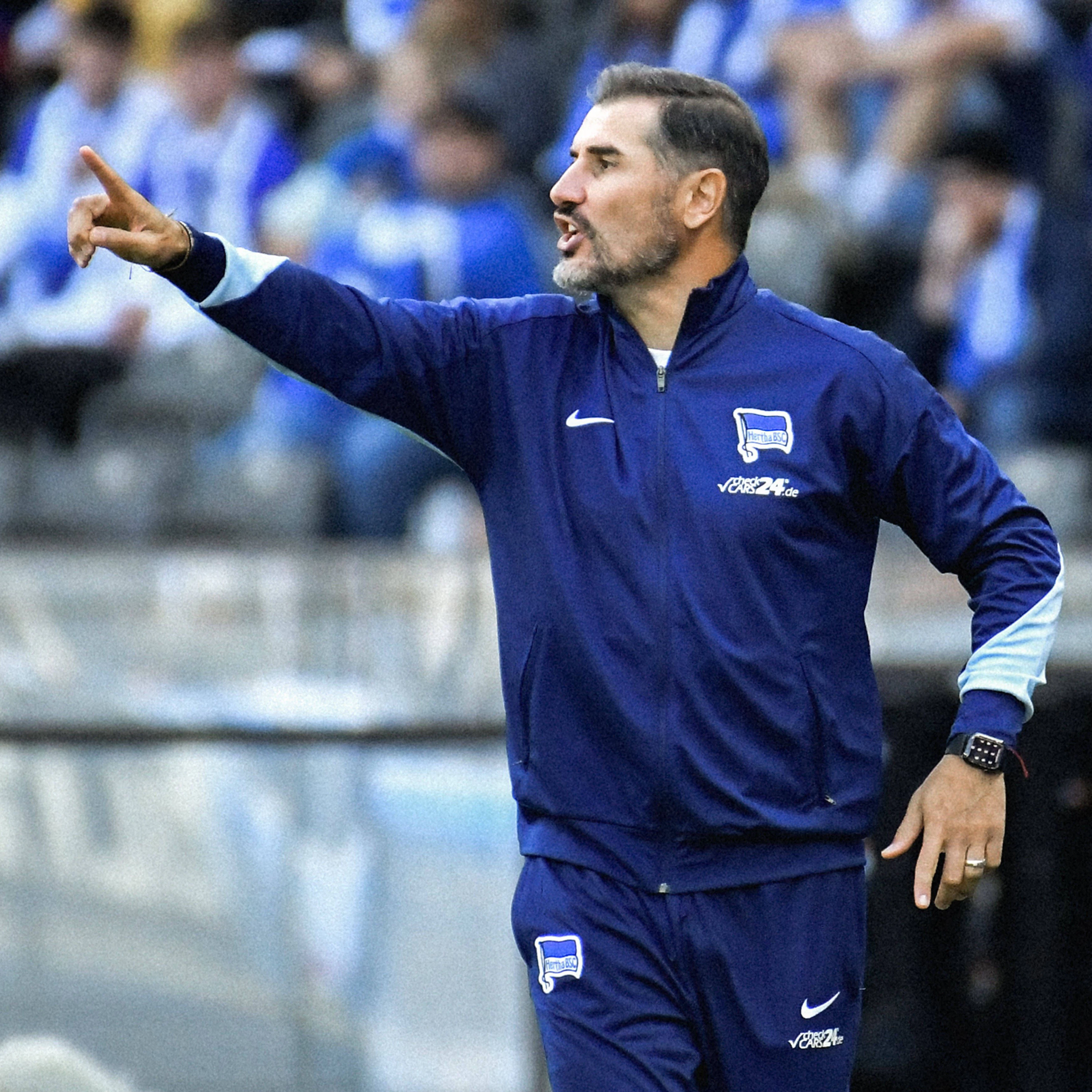 Coach Cristian Fiel lässt Hertha bisher nur auswärts wie einen Aufstiegskandidaten spielen.