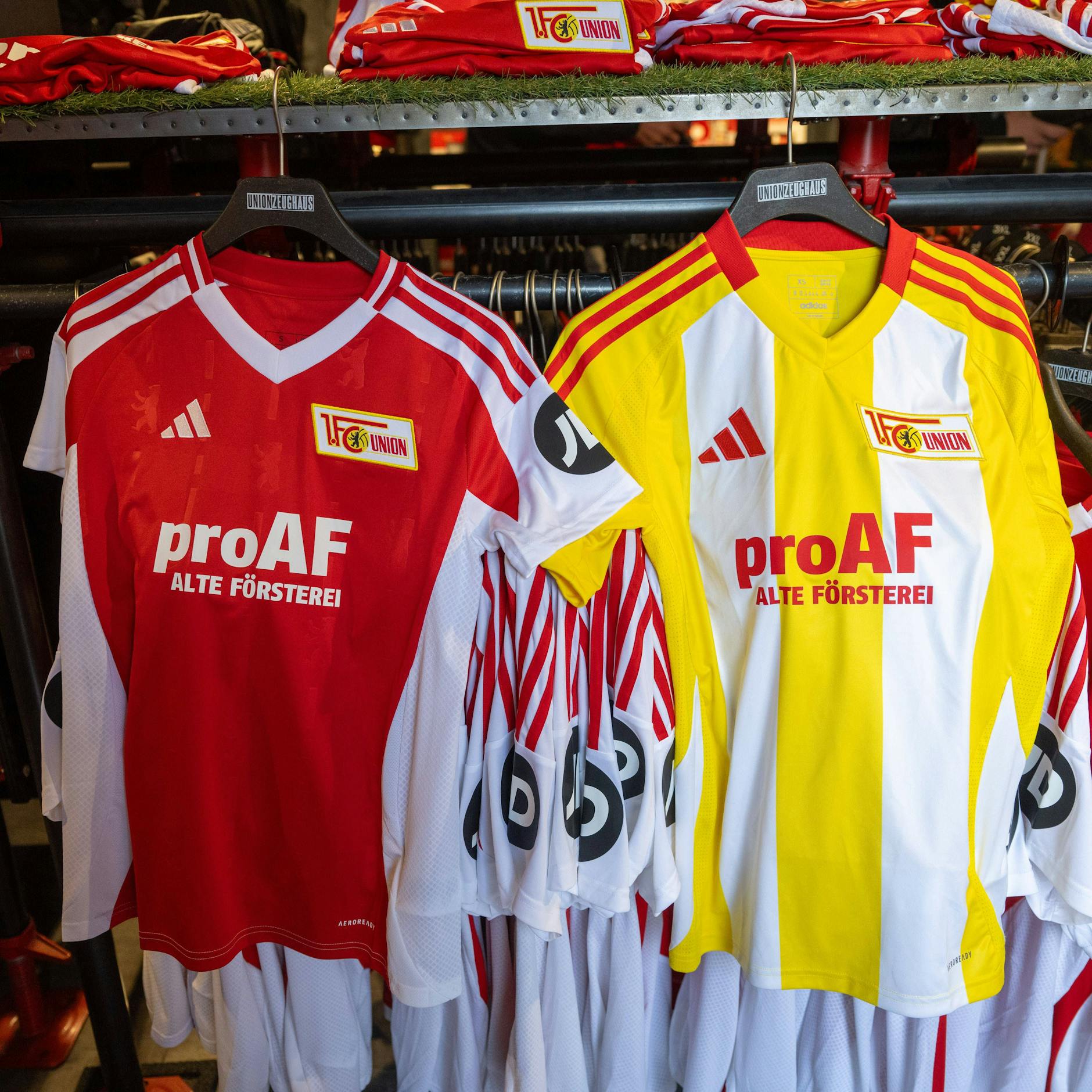 In der Bundesliga-Hinrunde wirbt der 1. FC Union jetzt für sein eigenes Stadion.