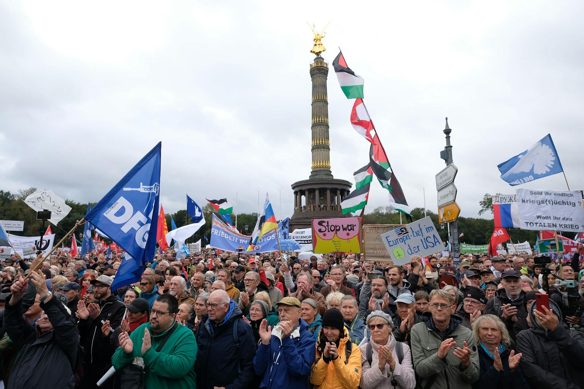 Sternmarsch und Kundgebung am Großen Stern