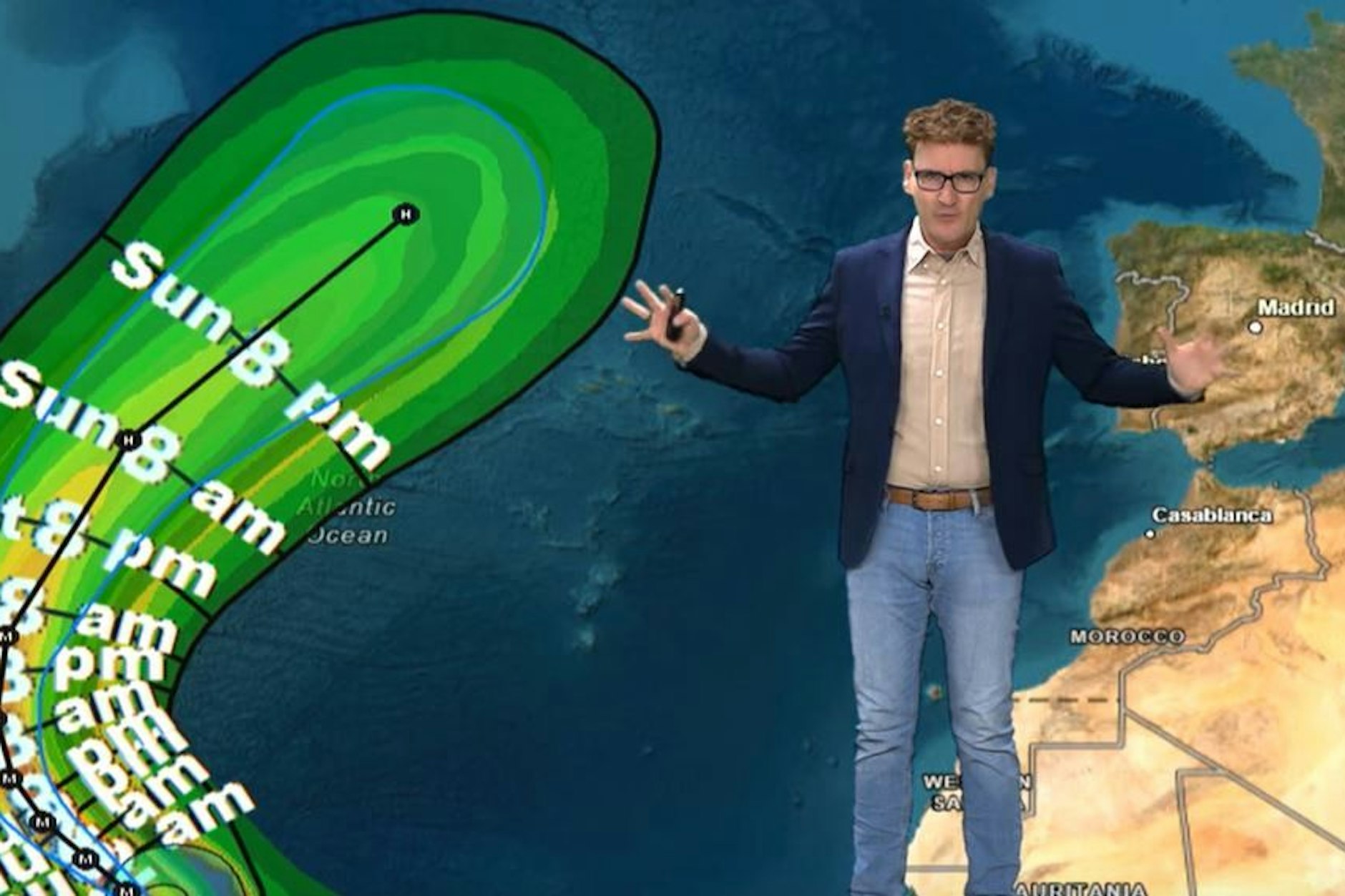 Dominik Jung von wetter.net warnt vor dem Orkantief.