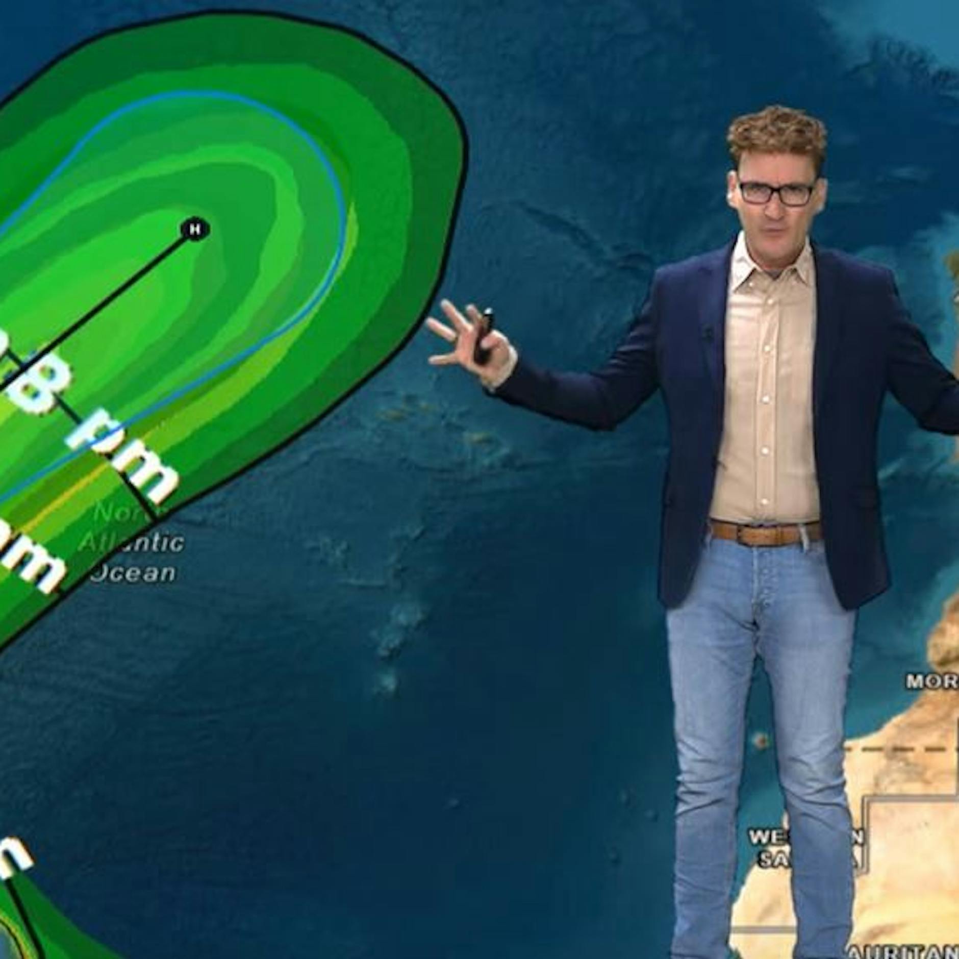Unwetter-Warnung: Hurrikan „Kirk“ nimmt Kurs auf Deutschland!