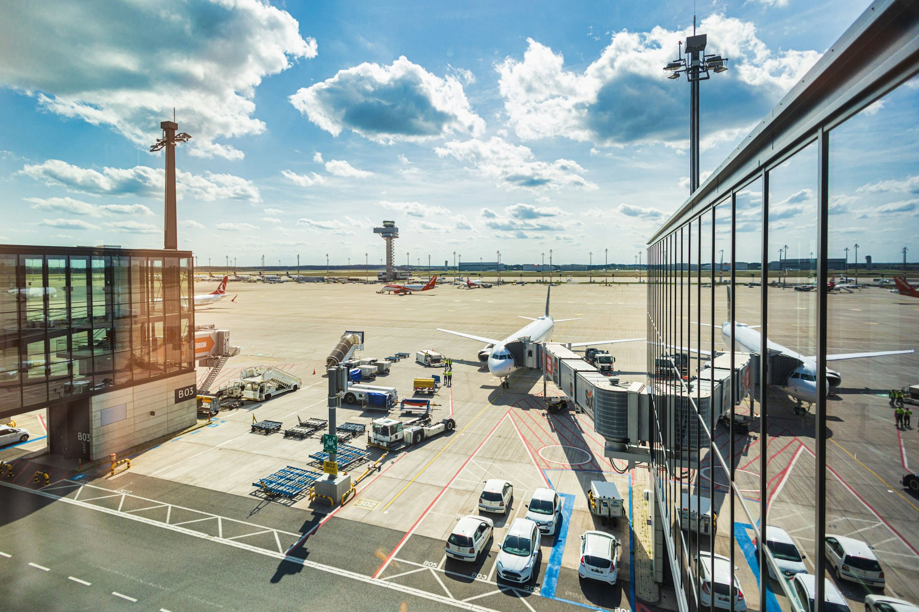 Durch die Störung bei der Deutschen Flugsicherungen kam es auch am BER zu Verspätungen.
