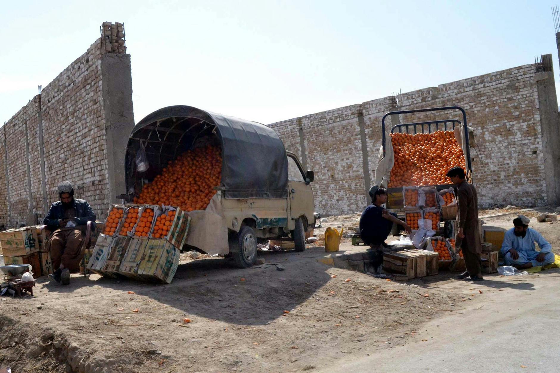 Russland wird bei einem Tauschhandel mit Pakistan unter anderem in Mandarinen bezahlt.