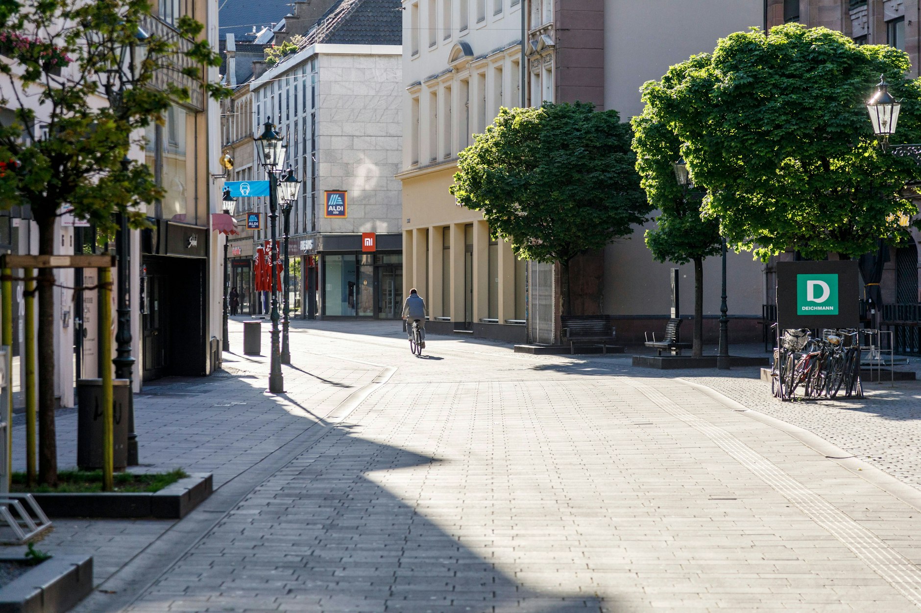 Lockdown in Düsseldorf