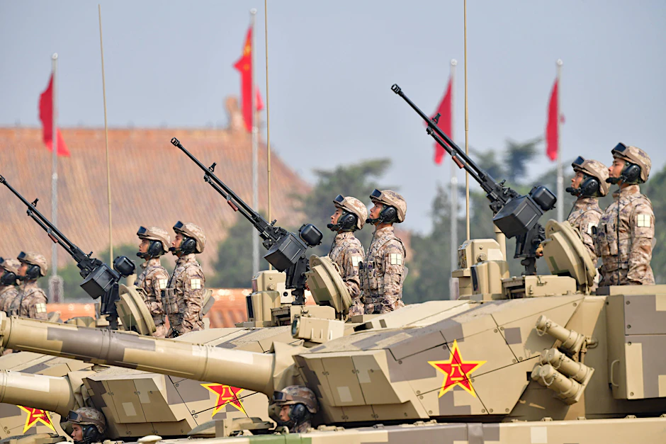China: Militärparade in Peking im Oktober 2019