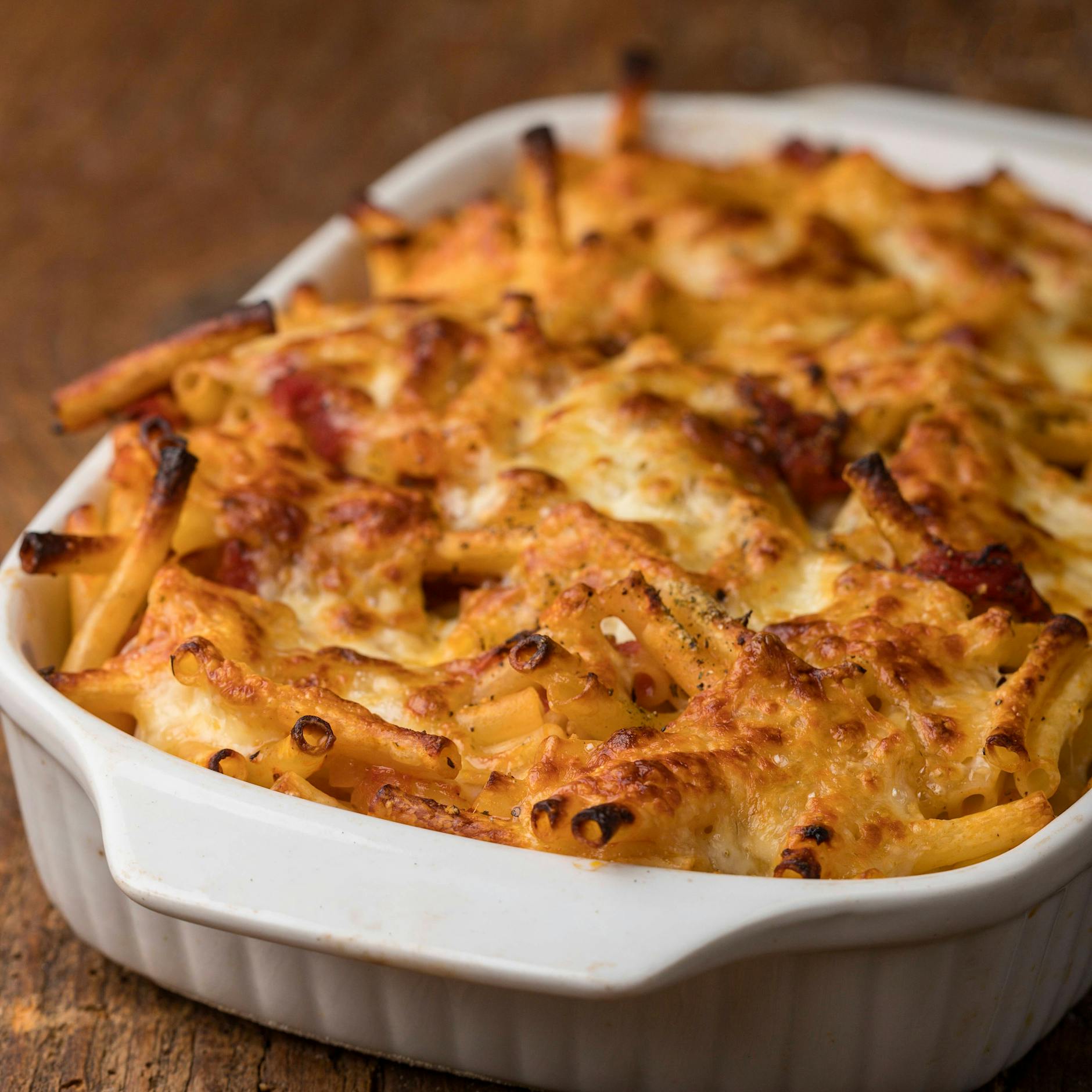 Cremig, köstlich, kinderleicht: Blitz-Rezept für Kürbis-Nudel-Auflauf