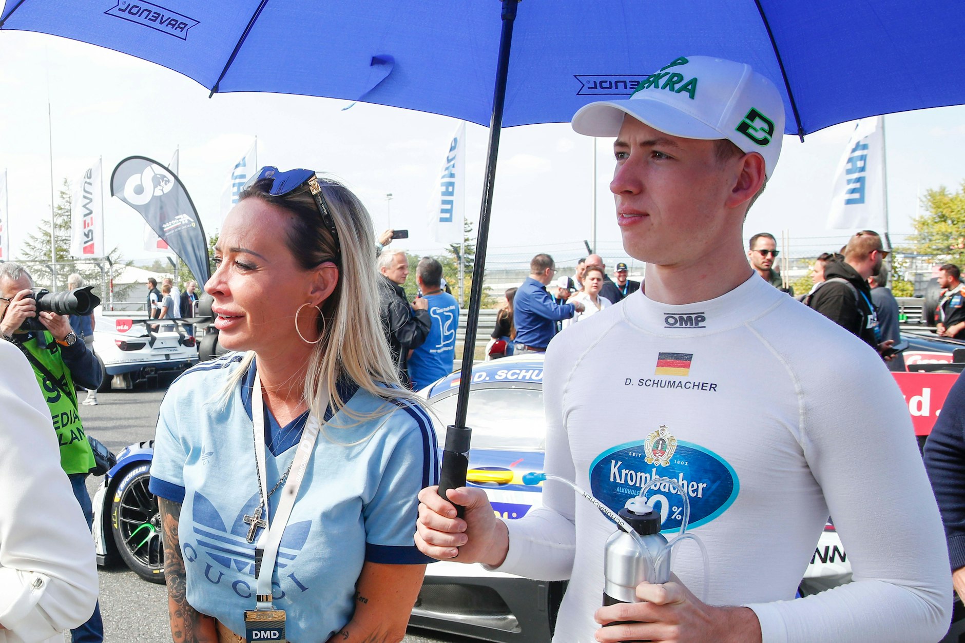 Im August 2022 hatten Cora und David Schumacher noch Kontakt miteinander.