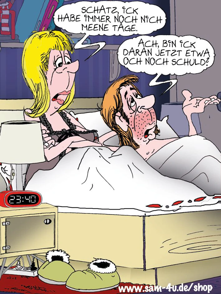 Auch heute haben wir einen Cartoon des Tages für Sie - wie immer aus der Feder von Zeichner Sam Paff aus Berlin.
