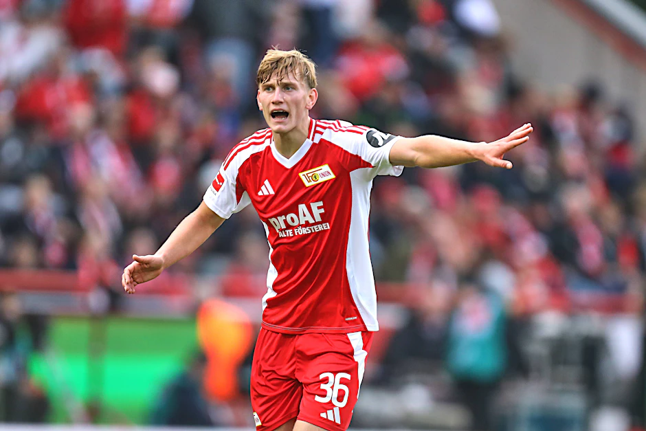 Von der D-Jugend des 1. FC Union bis in die Bundesliga: Aljoscha Kemlein (20) feierte gegen den BVB sein Startelf-Debüt in der Bundesliga.&nbsp;