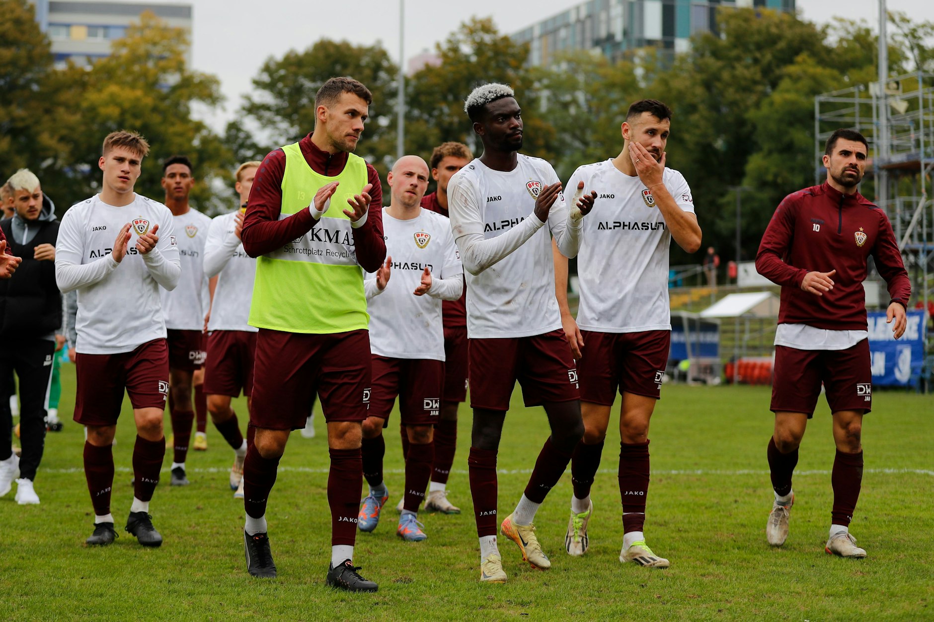 Immer wieder gibt es Rückschläge, da ist es für die Spieler des BFC Dynamo nicht leicht, die Köpfe oben zu behalten.