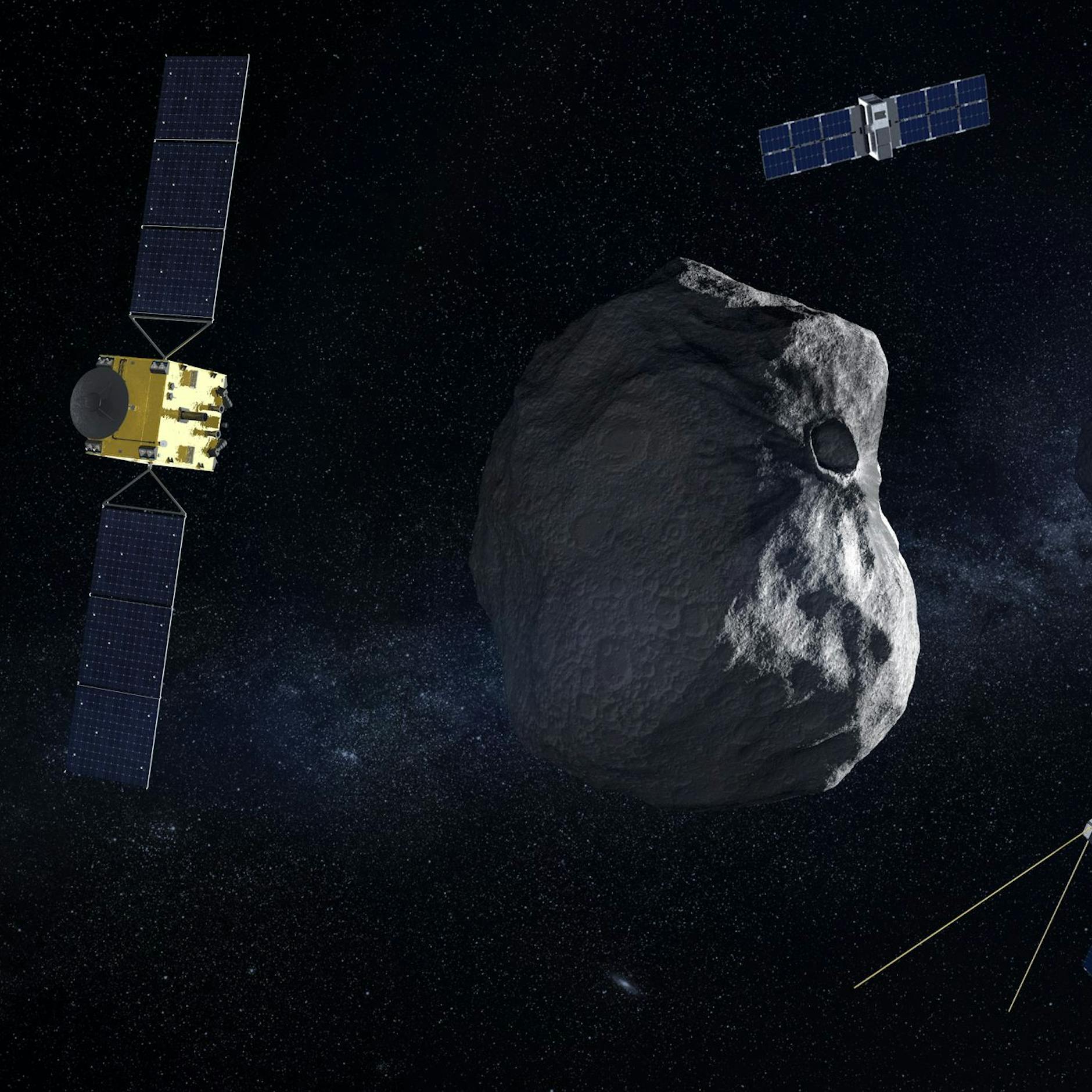 Image - ESA-Sonde „Hera“ startet ins All: Mission zur Asteroiden-Abwehr im Livestream