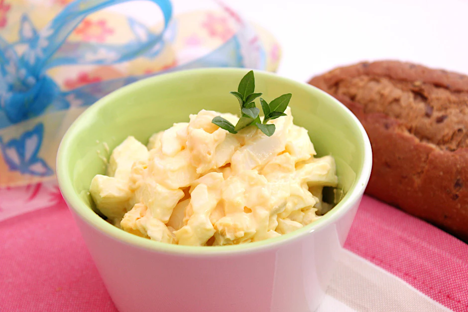 Leicht, gesund, lecker: Omas Eiersalat ganz ohne Mayo