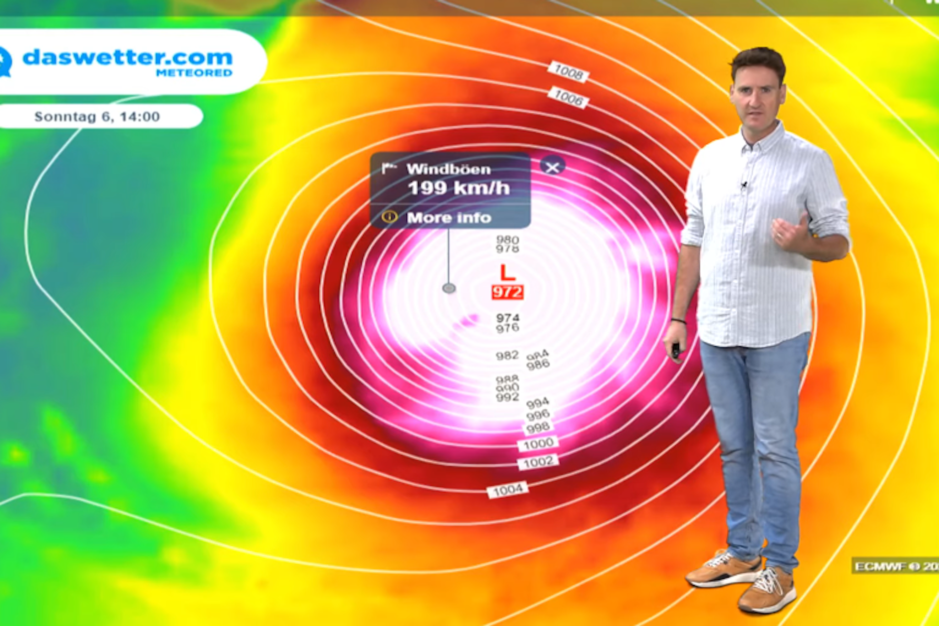 Dominik Jung hat die Wetter-Aussichten für die Woche ab dem 7. Oktober 2024.