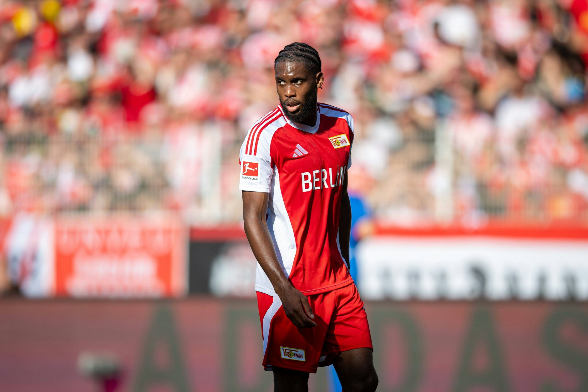 Angreifer Jordan (28) wartet weiter auf sein erstes Saisontor für den 1. FC Union und könnte in Zukunft nur noch als Joker zum Einsatz kommen.&nbsp;