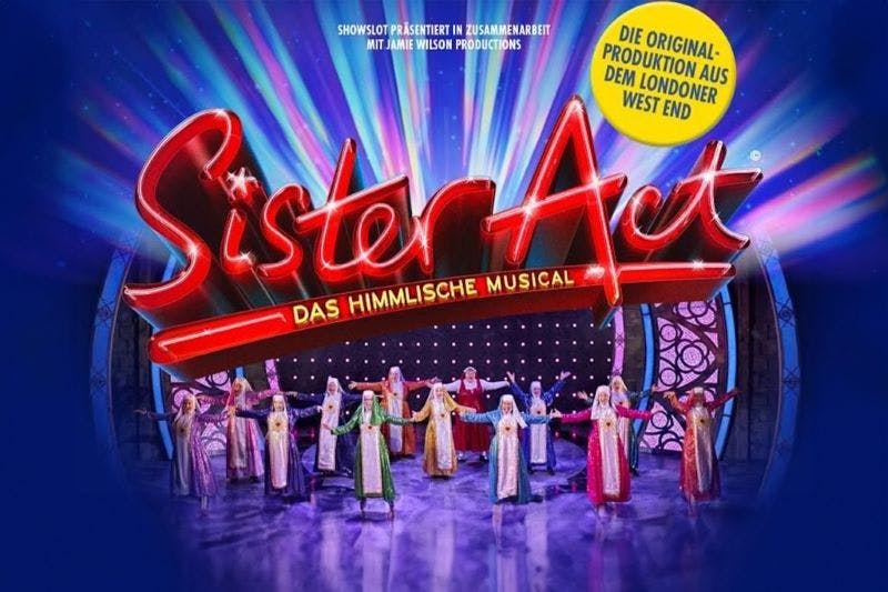 Ein Musical, das den Geist hebt – von Nonnen und Nervenkitzel. Willkommen bei Sister Act und Party on im Theater am Potsdamer Platz!