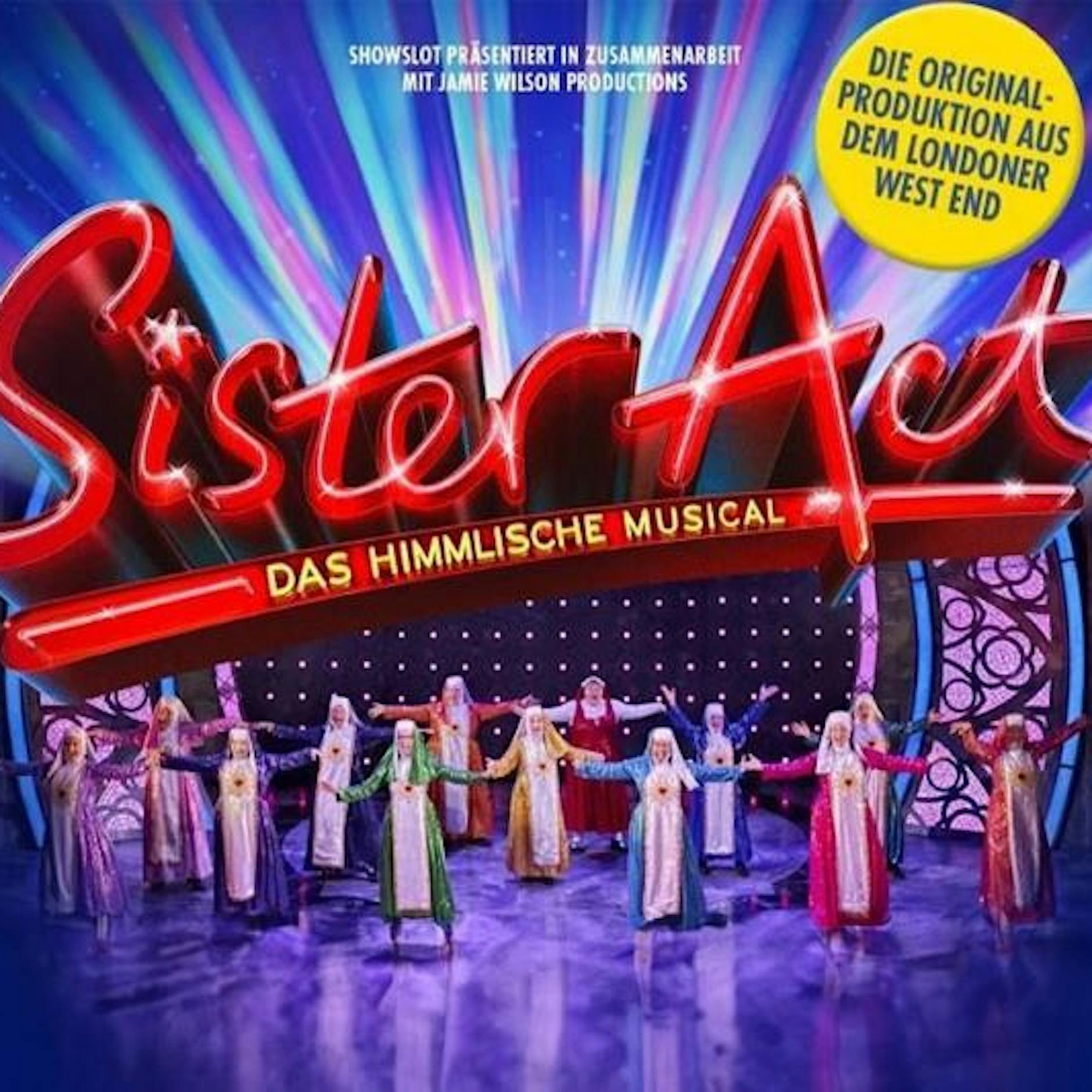 SISTER ACT Musical Berlin 3.-6.12.24 | Tickets