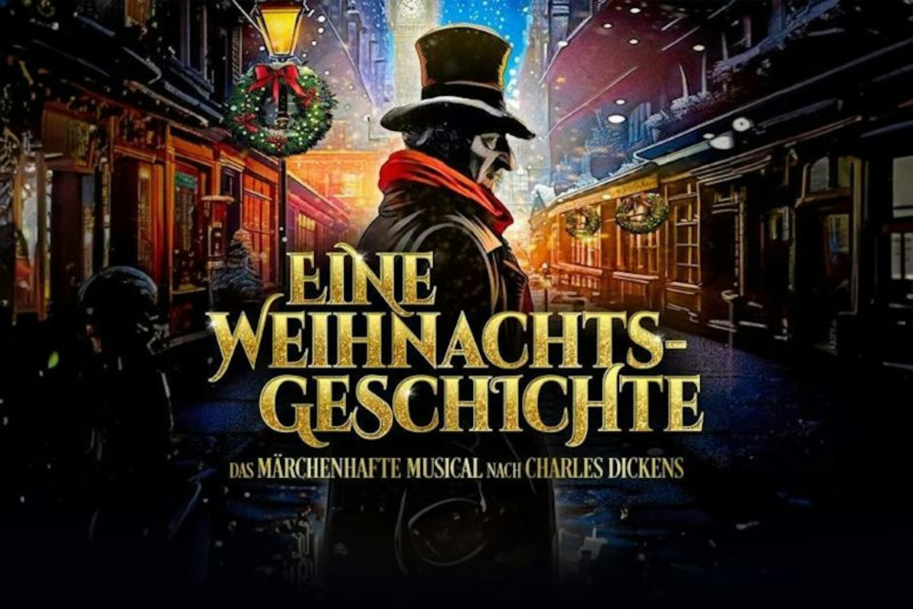 Die Weihnachtsgeschichte - der Klassiker, der uns alle berührt. Erleben Sie Scrooges wundersame Wandlung – eine berührende Reise zur wahren Bedeutung von Weihnachten!