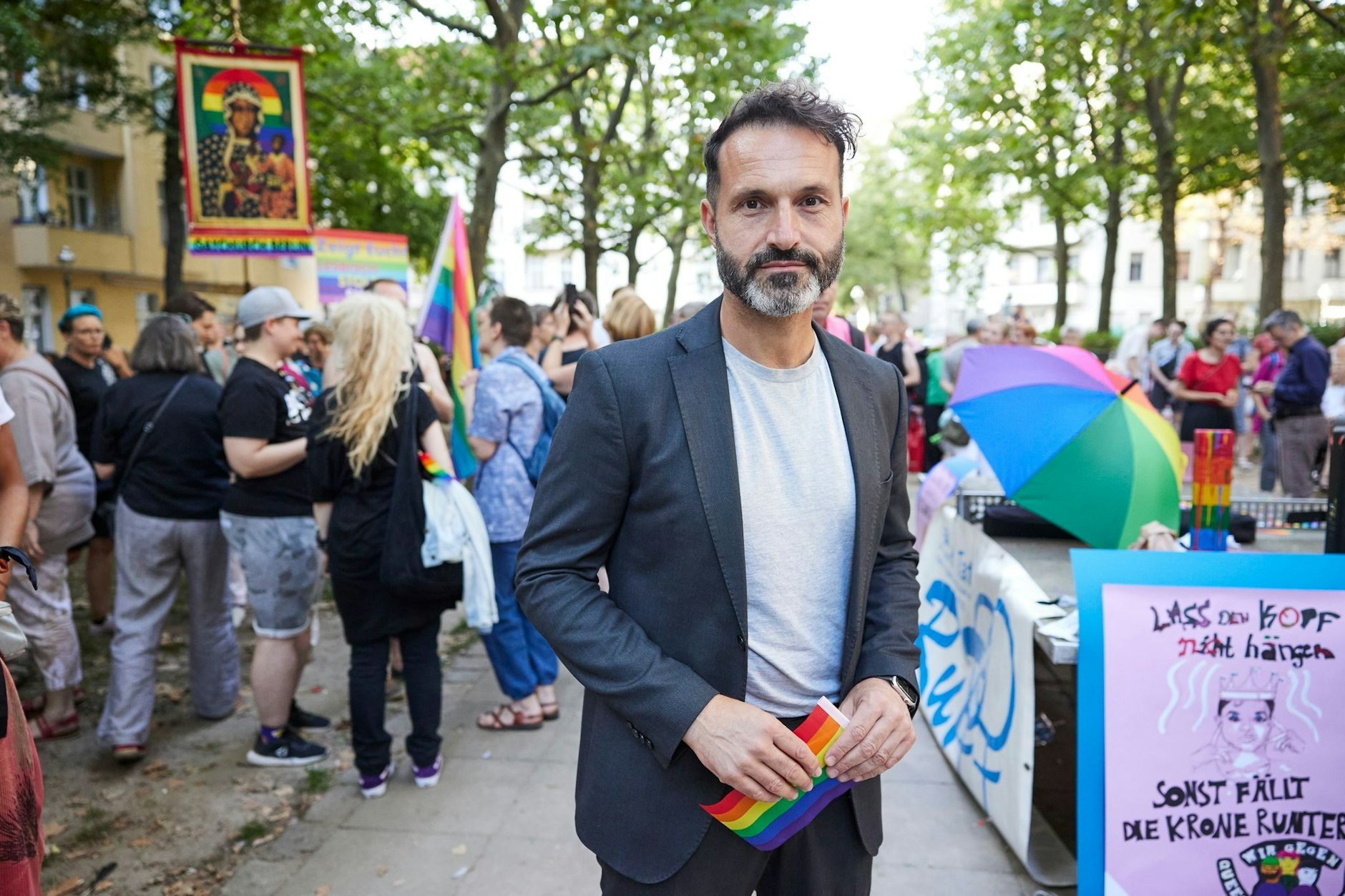 Dauerhaft in Krawall-Stimmung: Alfonso Pantisano, Berlins erster Queer-Beauftragter