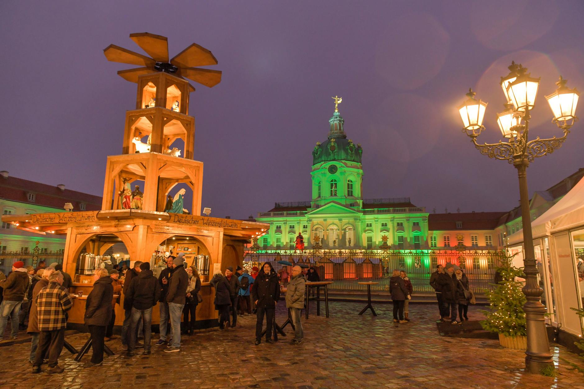 Der Weihnachtsmarkt am Schloss Charlottenburg