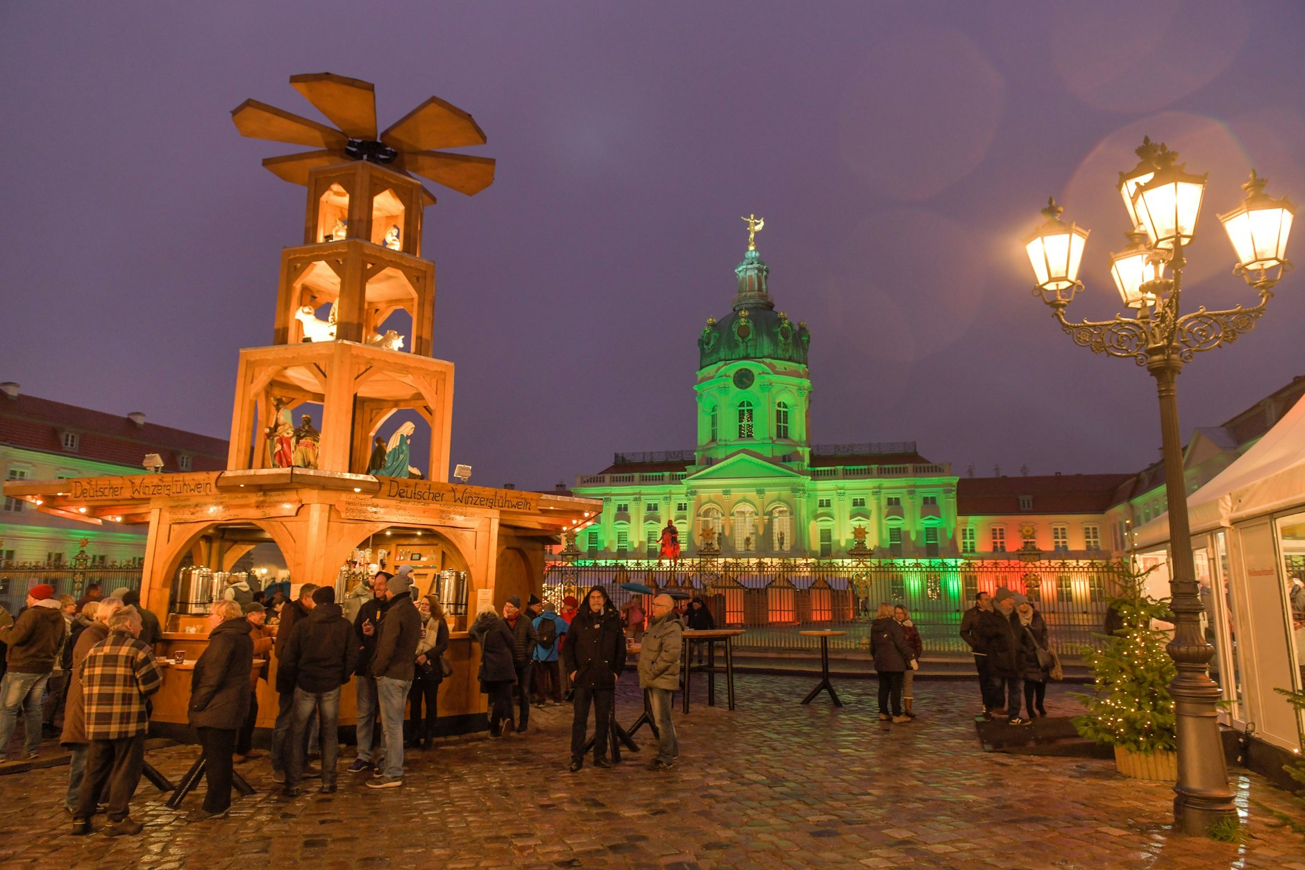 Der Weihnachtsmarkt am Schloss Charlottenburg