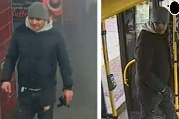 Mit diesen Fotos fahndet die Polizei nach dem Mädchen-Grapscher.