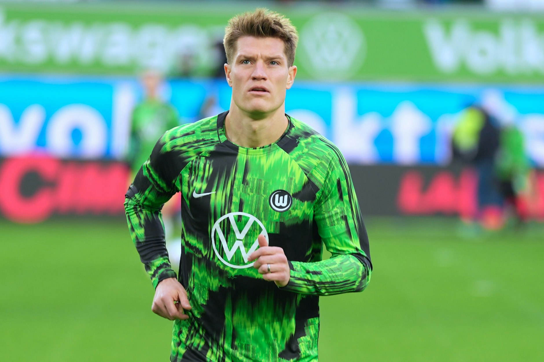 In Köpenick gefeiert, in Wolfsburg sportlich zumeist außen vor: Kevin Behrens