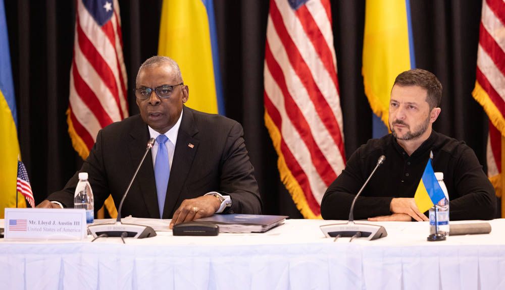 Ukraine: Ramstein wird zum Symbol eines hoffnungslosen Krieges