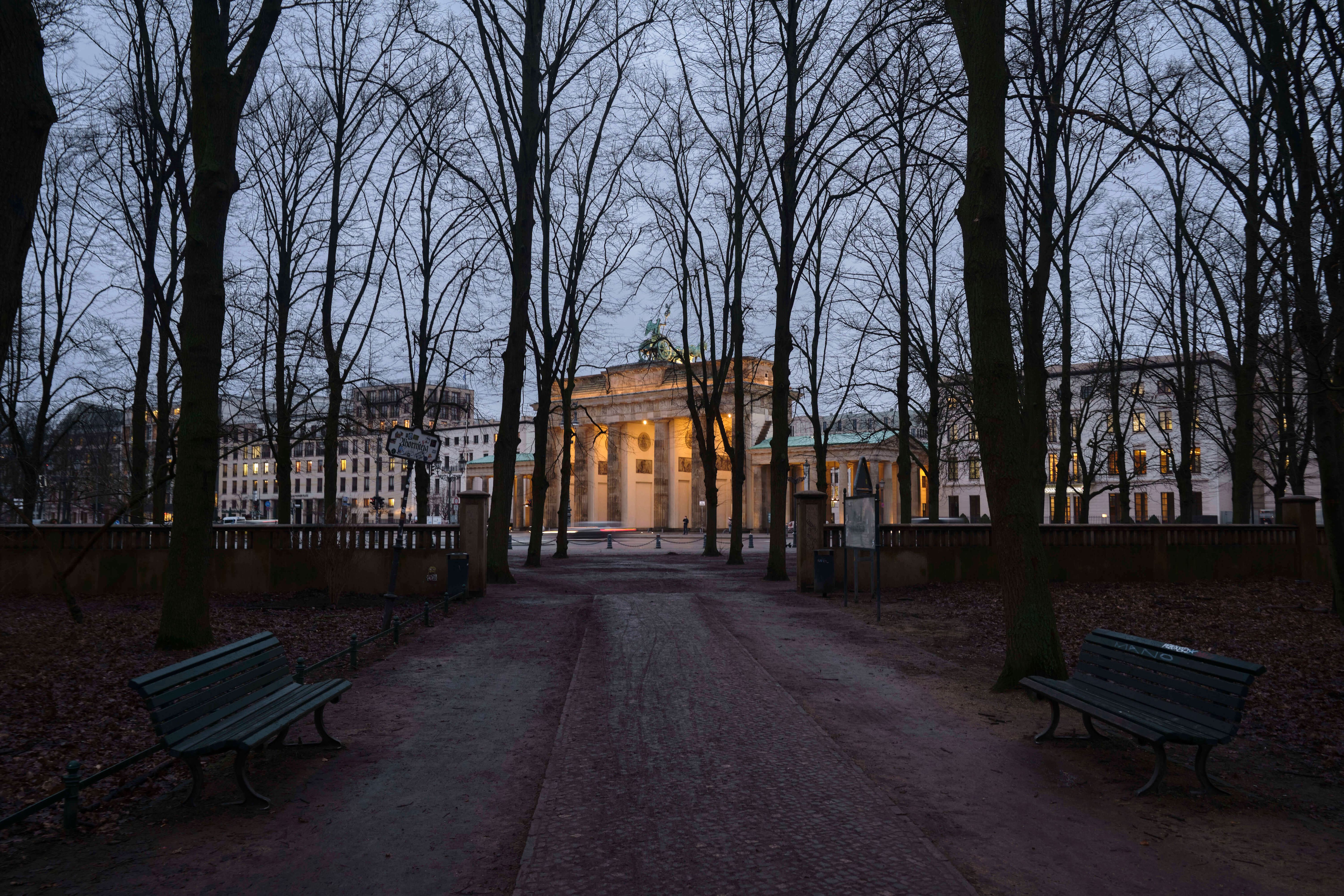 Kein Ort für Flaneure: Wenn die Lichter im Berliner Tiergarten ausgehen