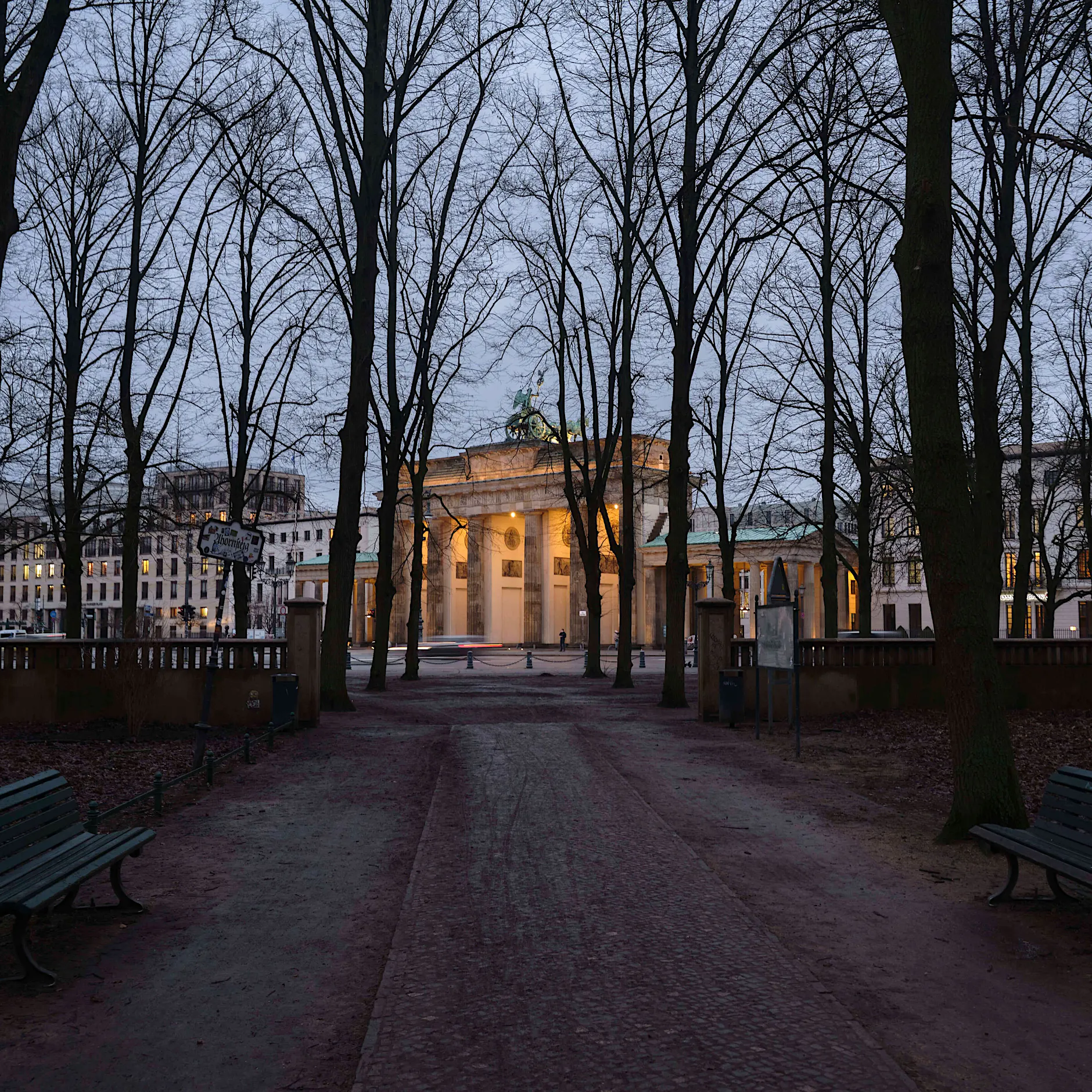 Kein Ort für Flaneure: Wenn die Lichter im Berliner Tiergarten ausgehen