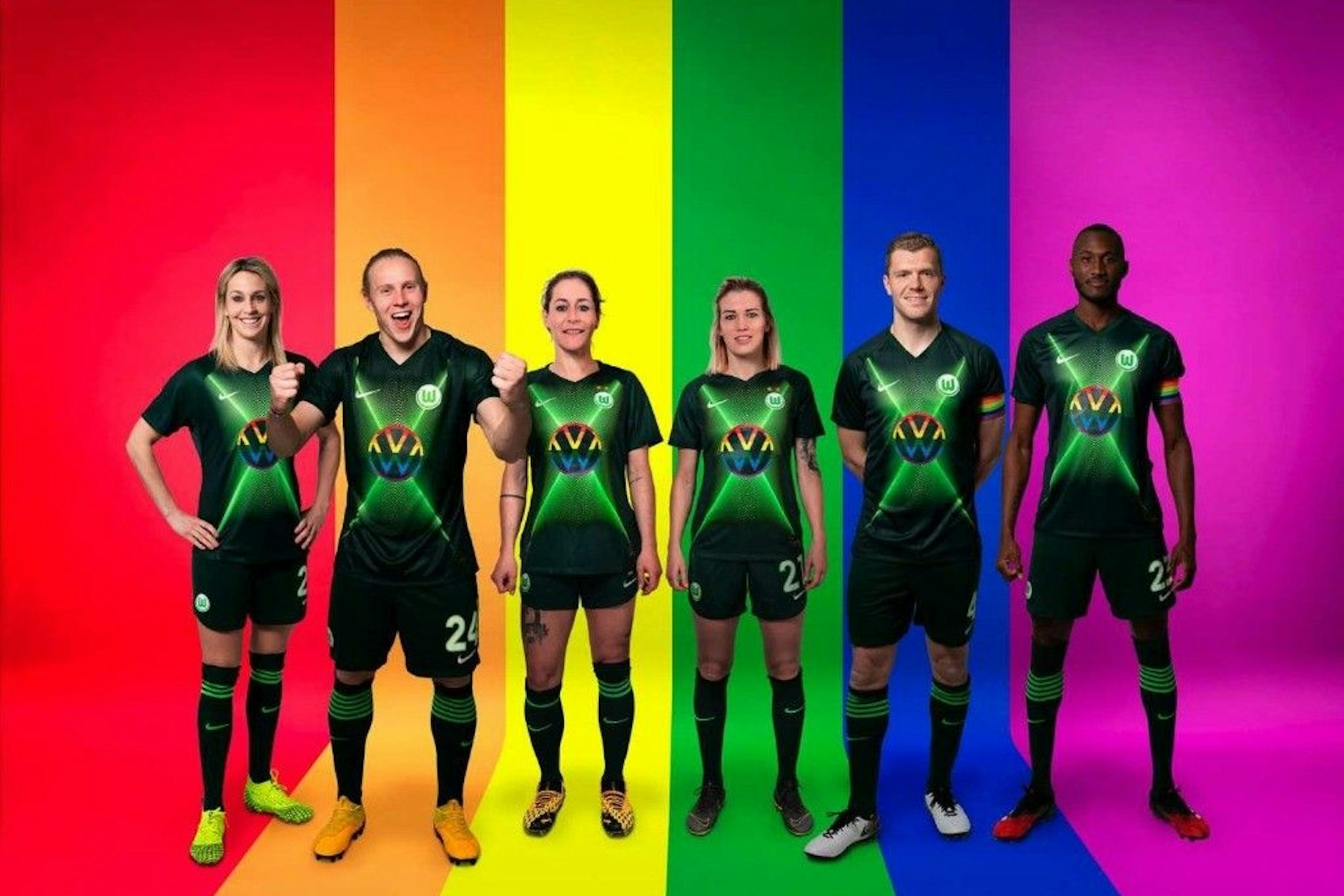 Op het initiatief van de ehemalige speelster Nilla Fischer is de VfL Wolfsburg sinds 2017 een - en de jaren voor de jaren in de vorm van een sondetriktos.