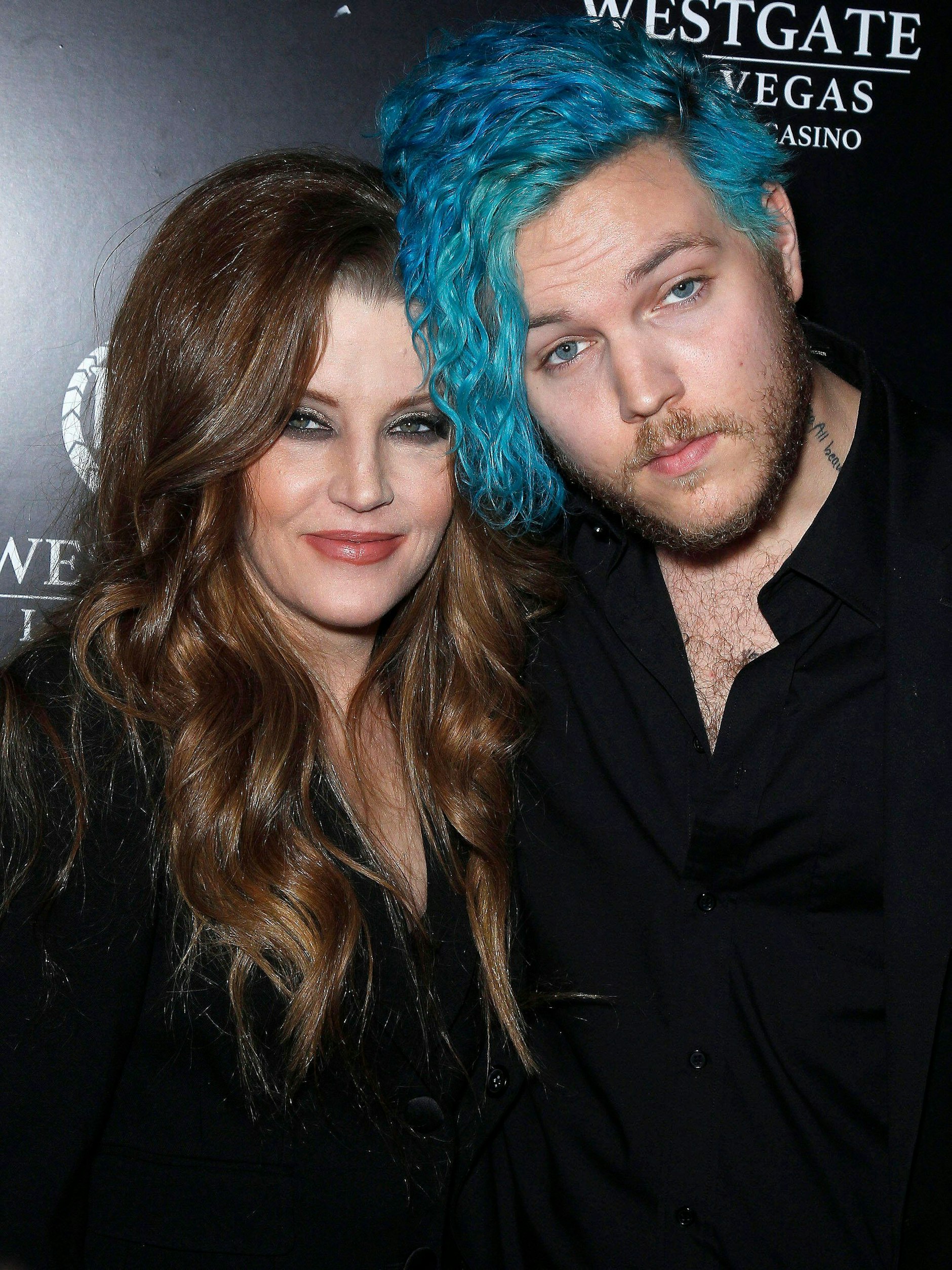 Lisa Marie Presley mit ihrem Sohn Benjamin, der sich mit 27 Jahren das Leben nahm.