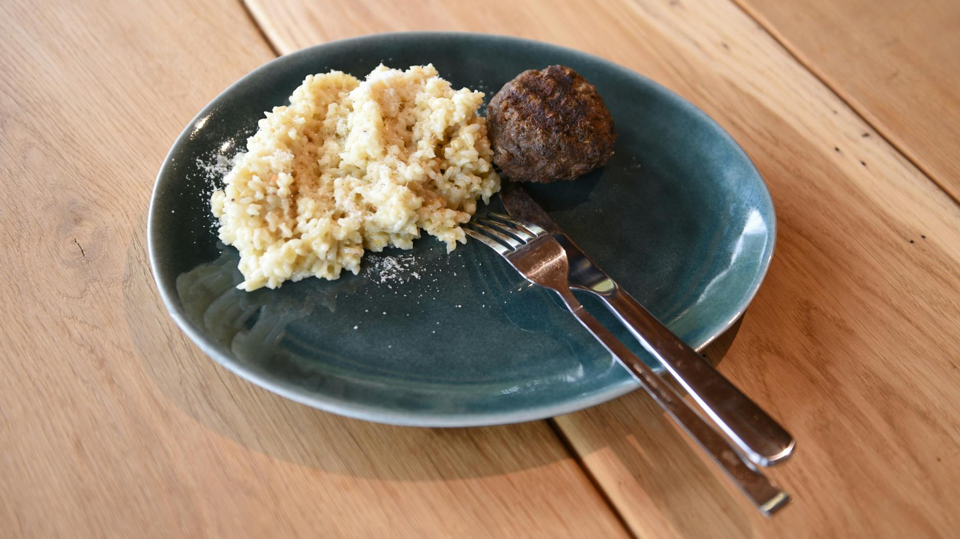 Der biologisch angebaute Risotto-Reis aus Brandenburg schmeckt, gekonnt zubereitet, köstlich.
