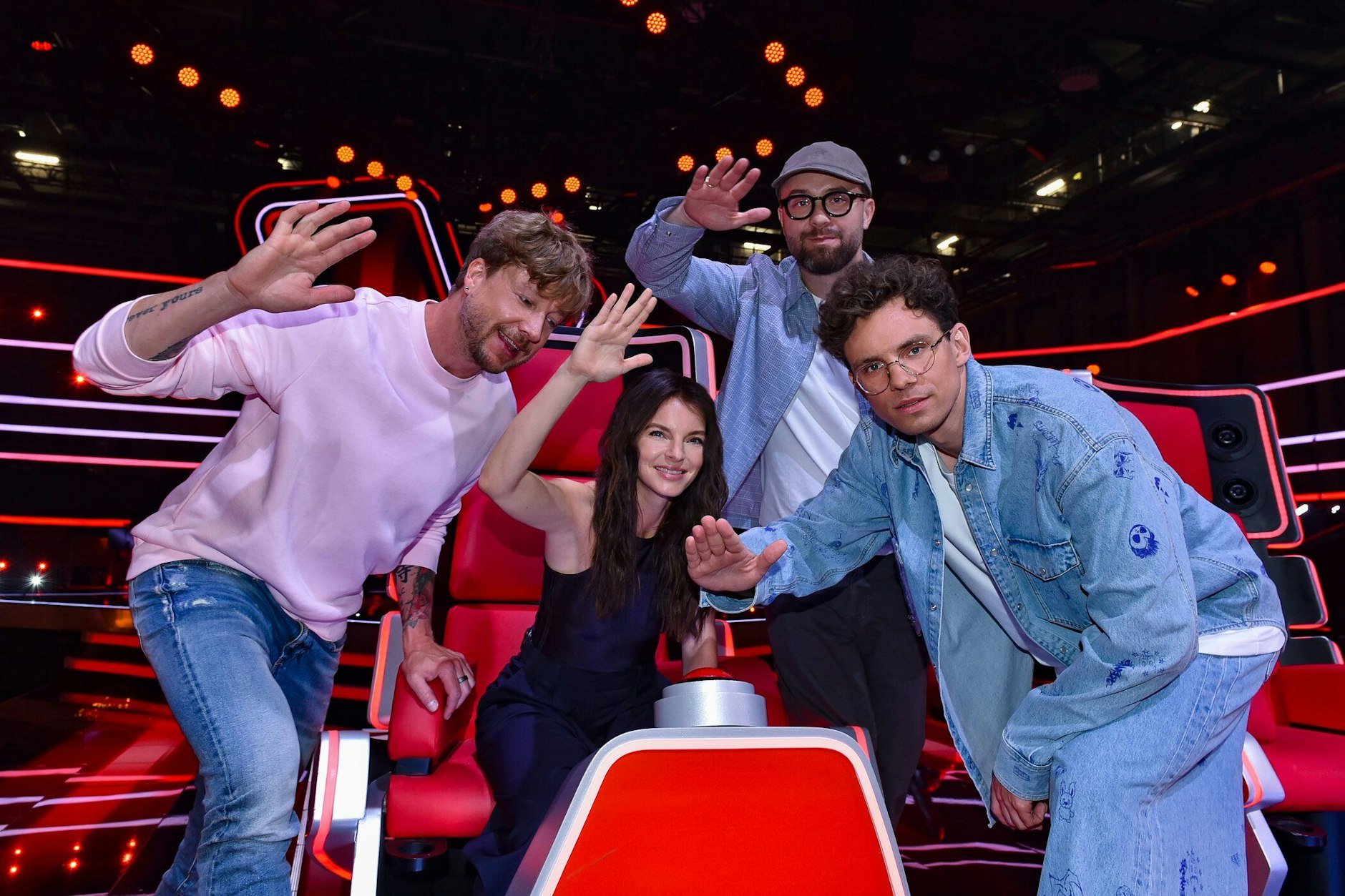 Die Coaches von „The Voice of Germany“.
