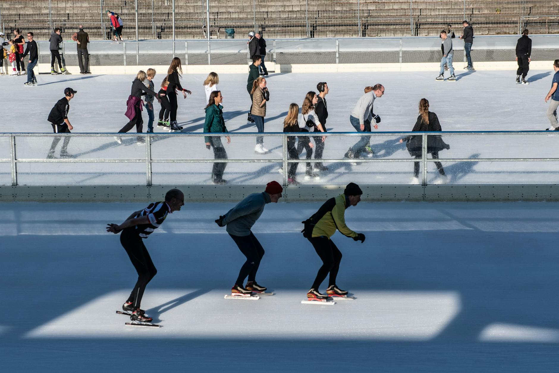 In den Berliner Eisstadion beginnt bald die Wintersaison.