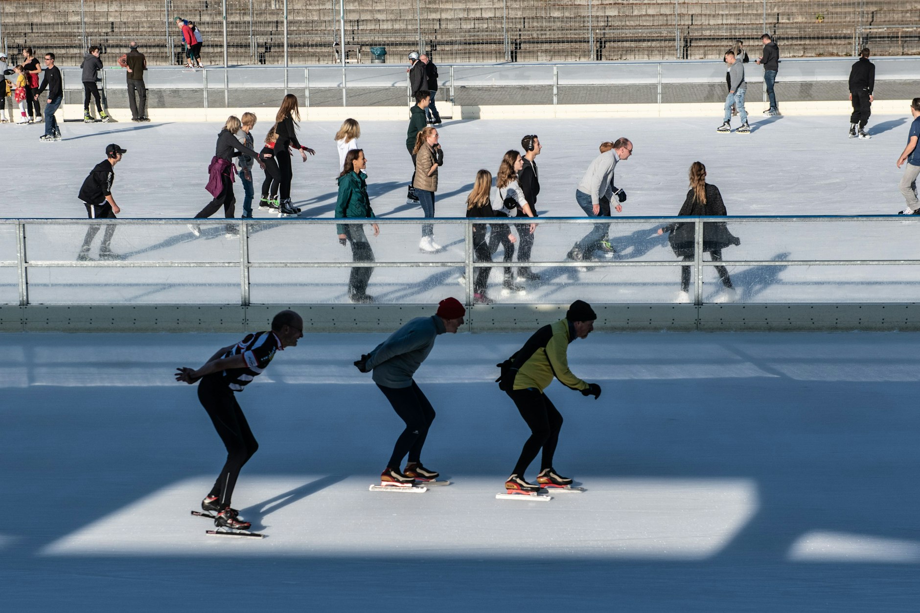 In den Berliner Eisstadion beginnt bald die Wintersaison.