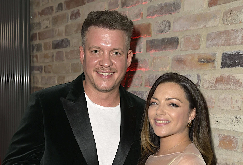 Anne Menden mit Freund Gustav Masurek bei ihrem ersten Red-Carpet-Event in Berlin.